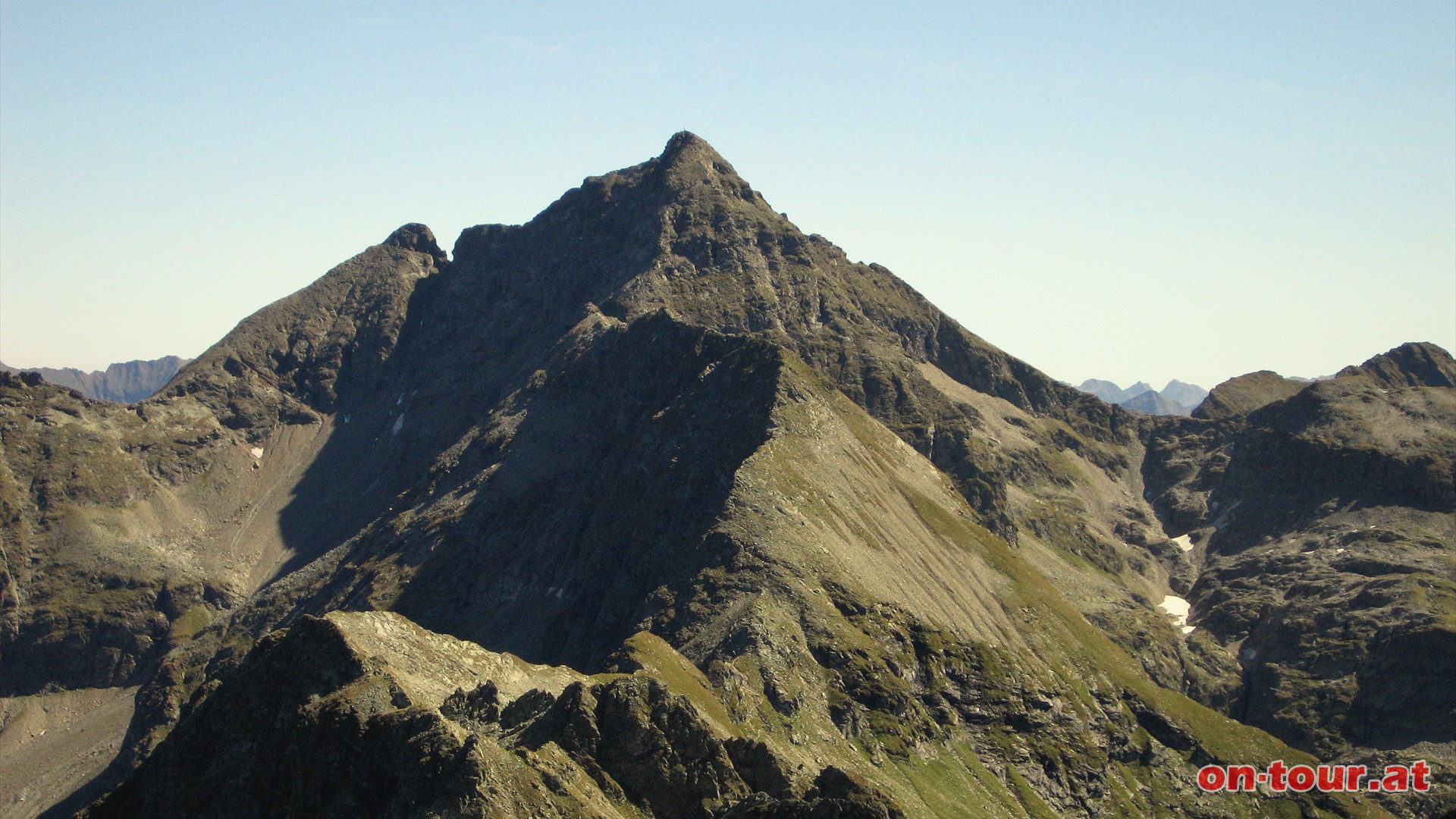 Im Sdosten die Vizeknigin der Schladminger Tauern - die Hochwildstelle.