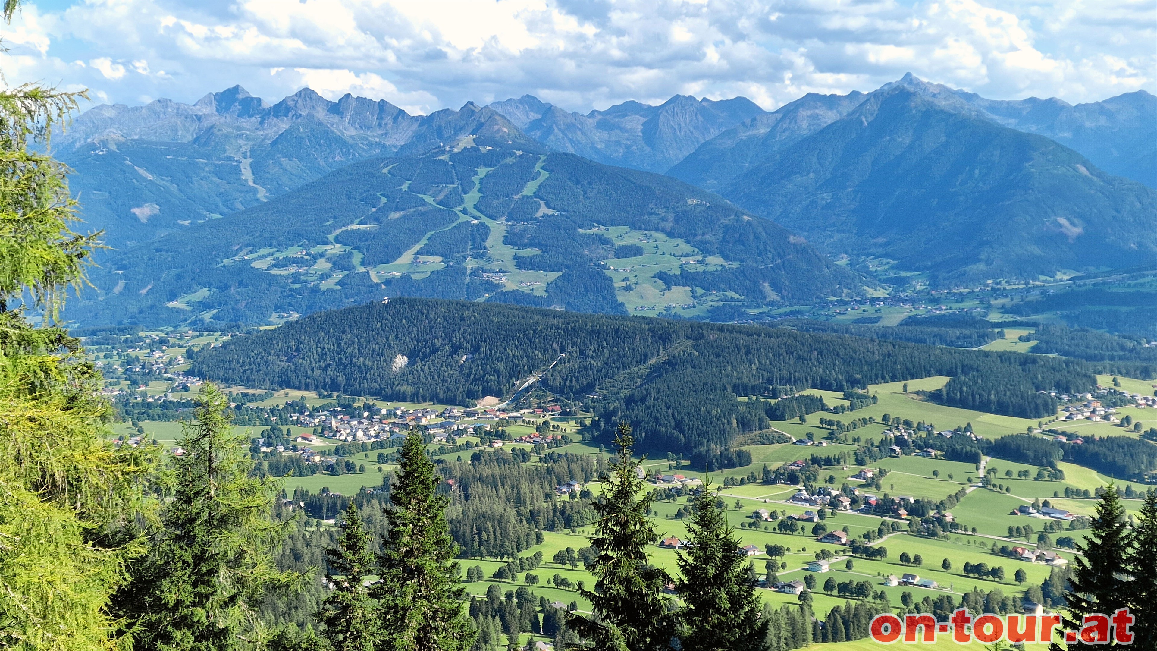 .... Roseggersteig zurck in die Ramsau.