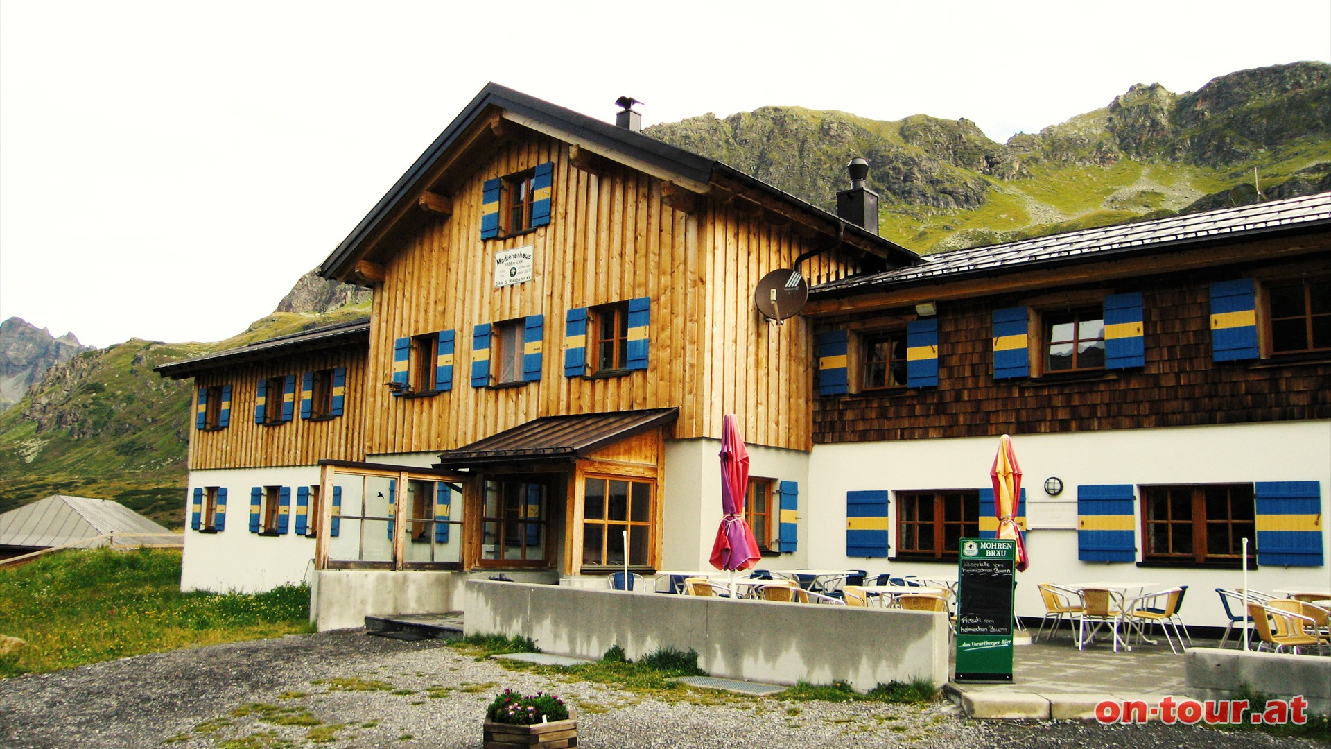 Start beim Madlenerhaus etwas unterhalb der westlichen Staumauer.