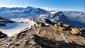 Im hintern Eis; SO-Panorama mit Finailspitze.