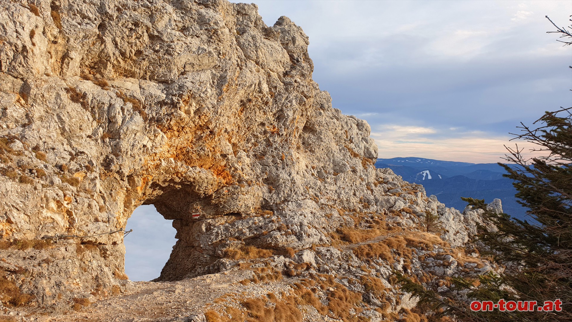 Am Trlweg zurck nach Edlach.