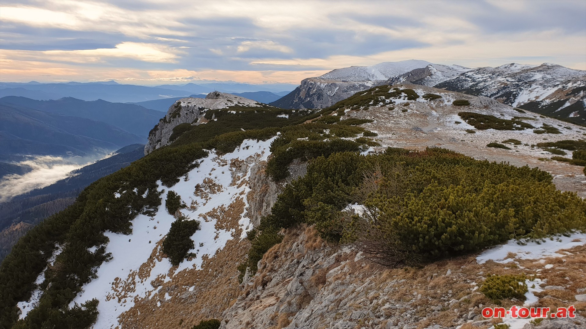 Richtung Preiner Wand.