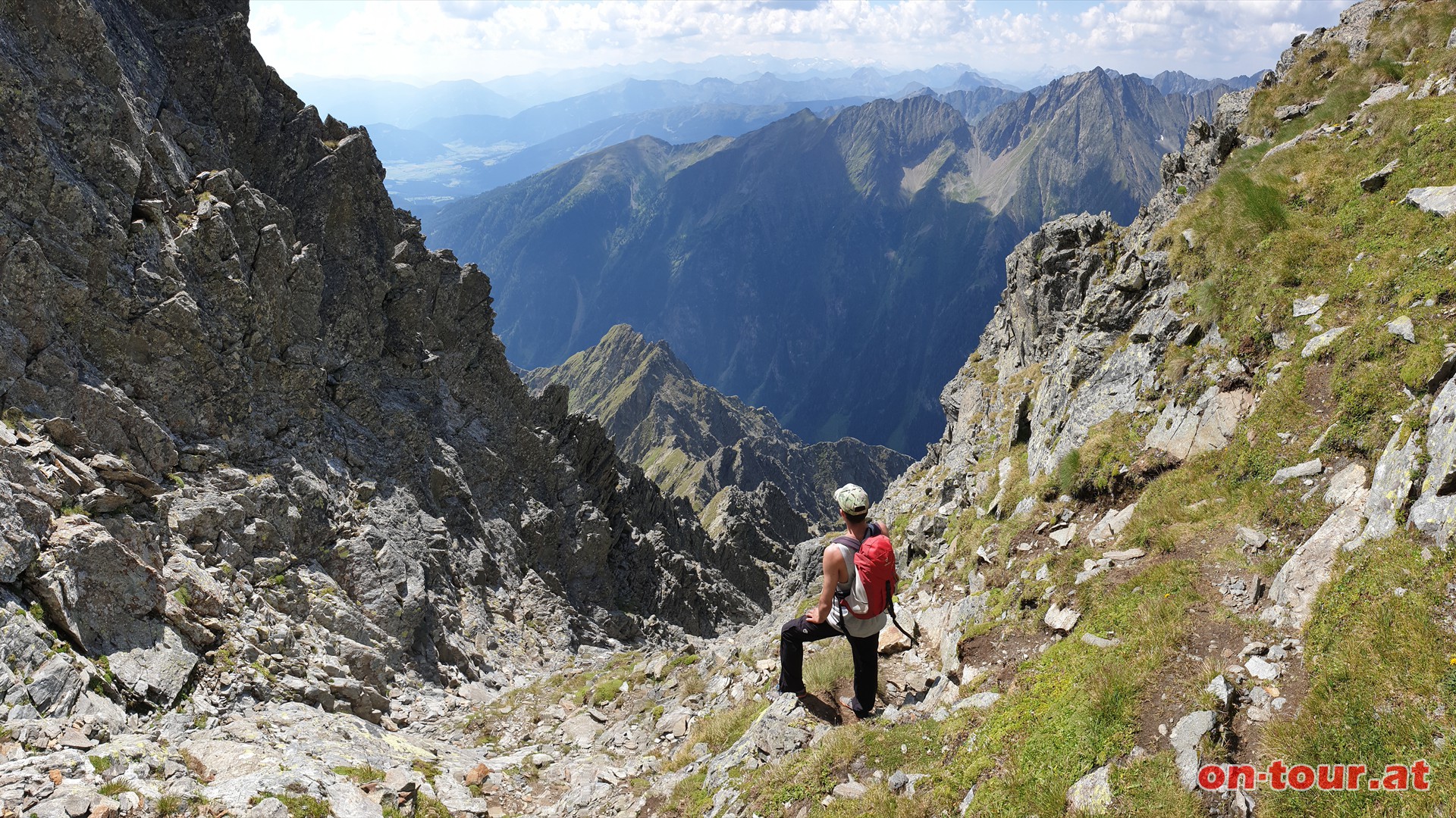 Links der Kasereck-S�dwestgrat.