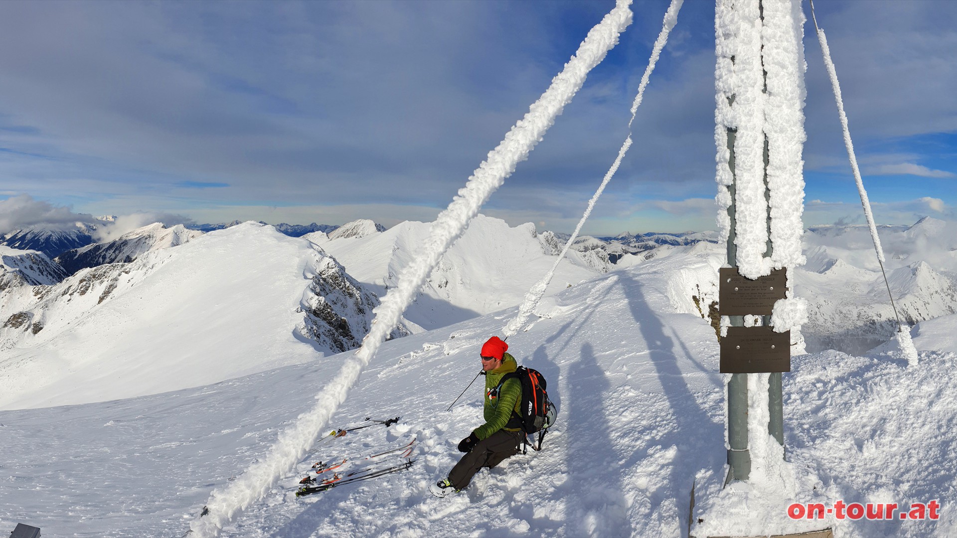 Kesseleck; N-Panorama mit Gamskogel.