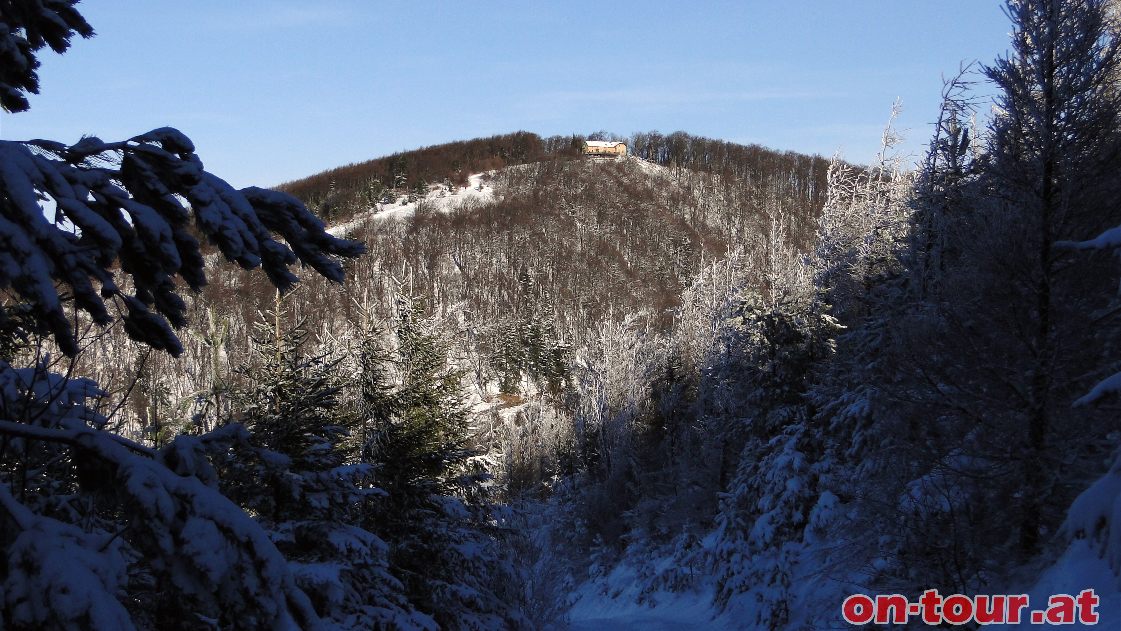 Genussvolle Winter(Schneeschuh)wanderung ber den Enziansteig. Das Kieneck und die Enzianhtte.