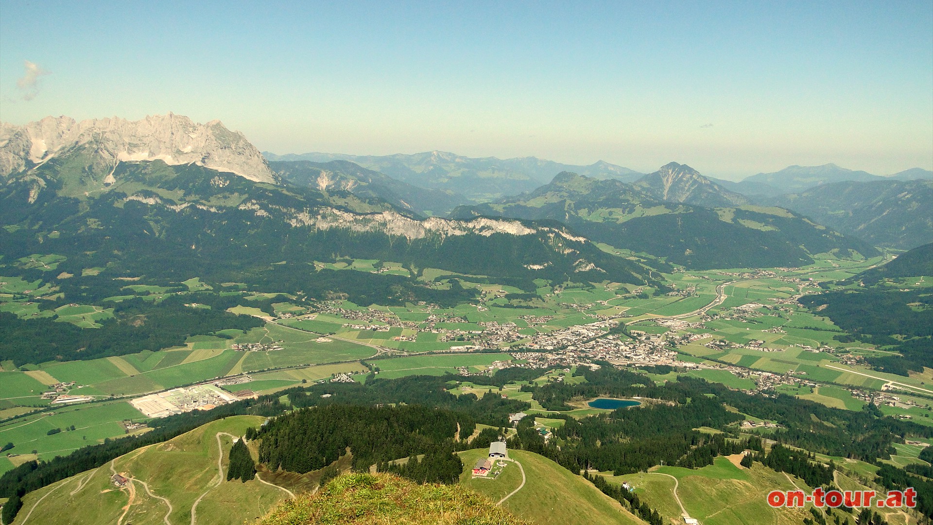 Blick nach St. Johann.