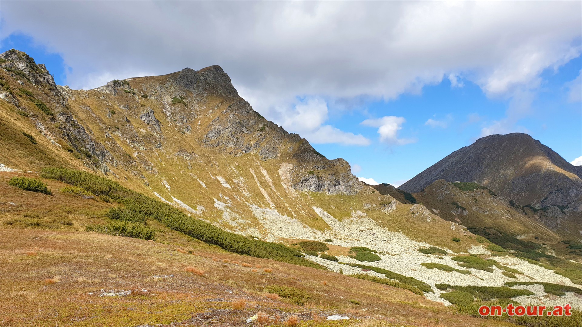 Knaudachkogel; Aufstieg zum Mdringer Trl.