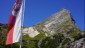 Im Westen glnzt die glatte Sdost-Flanke der stlichen Plattigspitze.