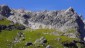 Hier zeigt sich das Gipfelkreuz der Kogelseespitze, allerdings nur fr Adleraugen.