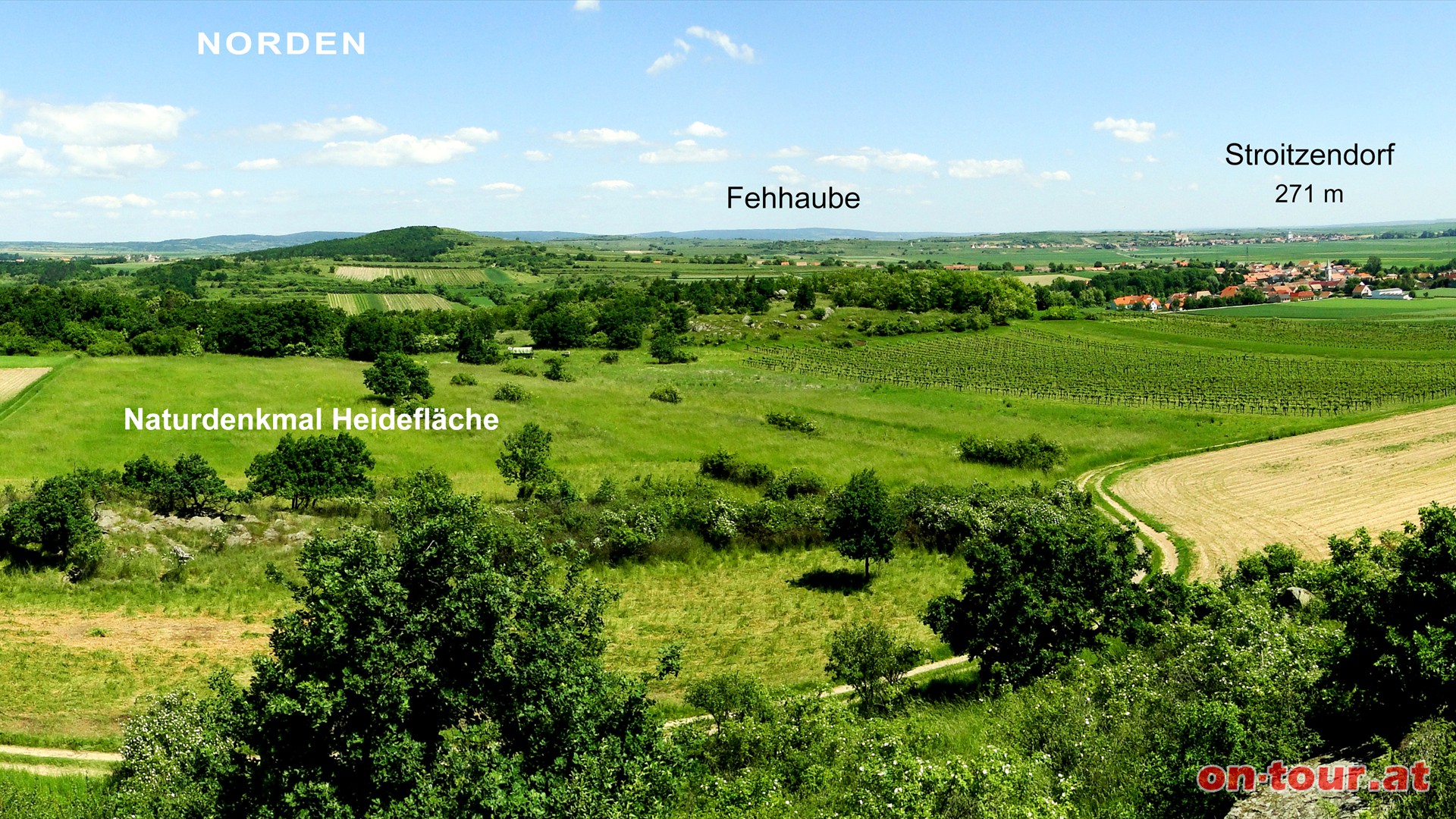 Im Norden befindet sich die nchste Station; die Fehhaube.