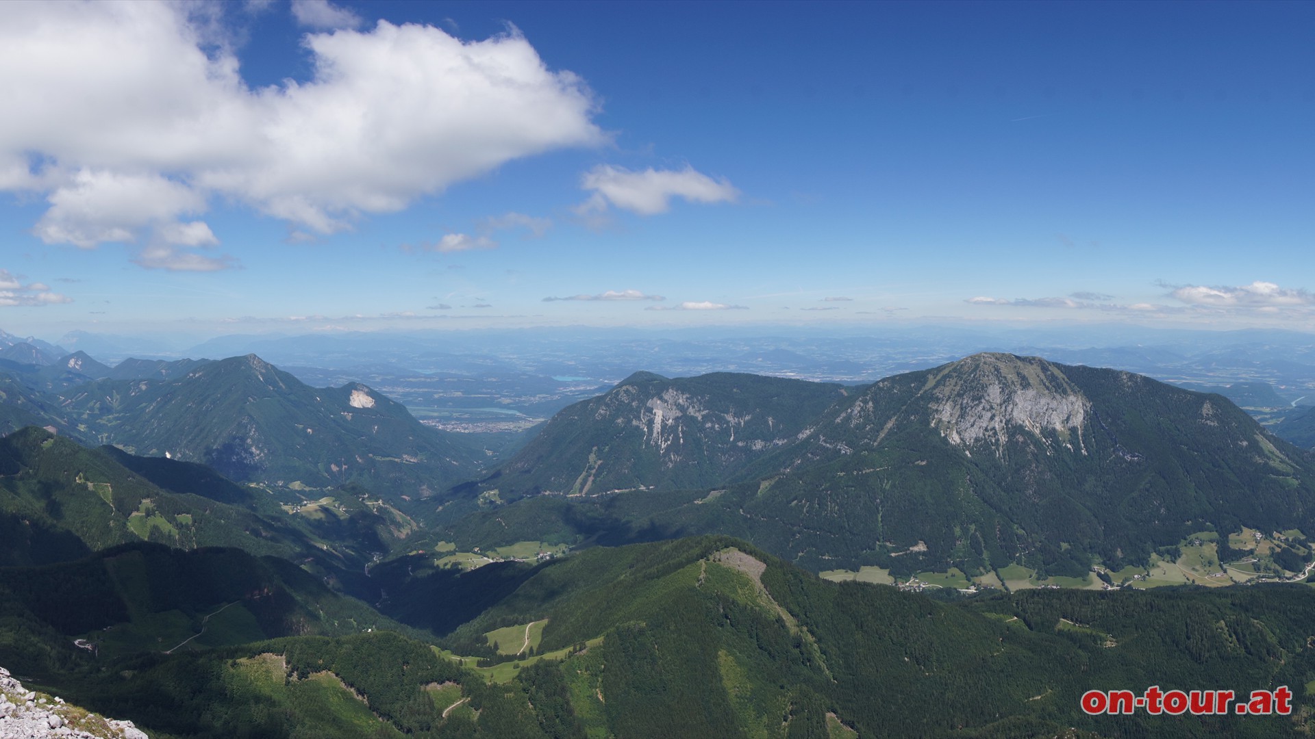 Koschutnikturm; N-Panorama