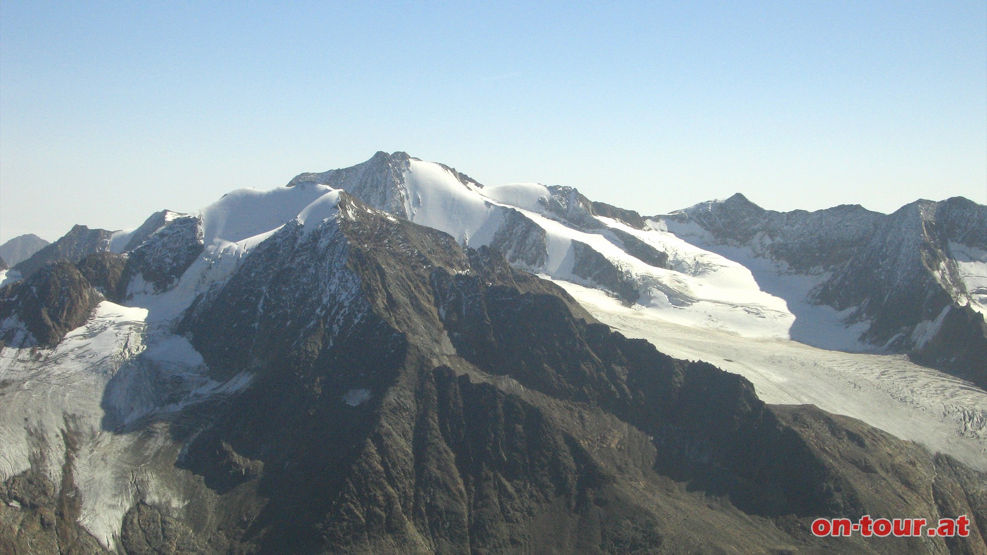 Die Hintere Schwrze ist mit 3.624 m der siebent hchste Berg sterreichs.