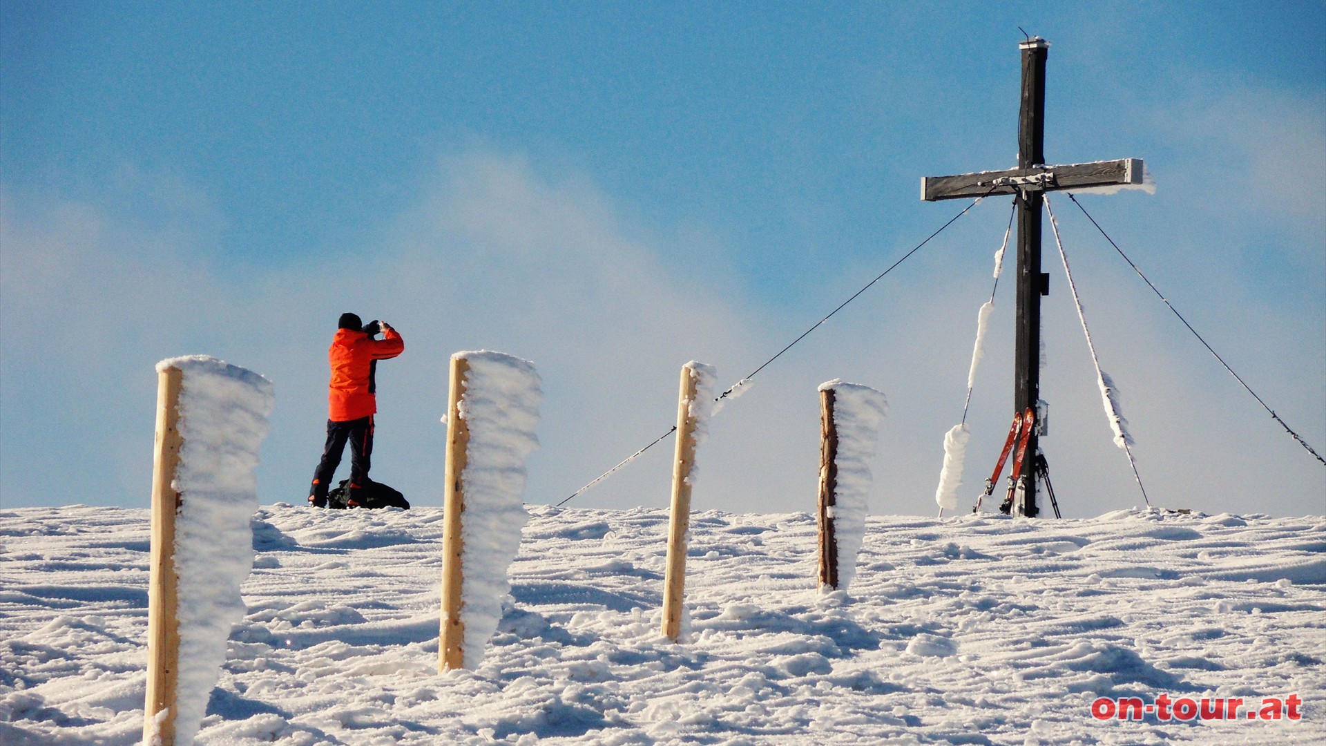 Am Ziel! Der Lrchkogel ist wahrlich ein gutes Fotomotiv.