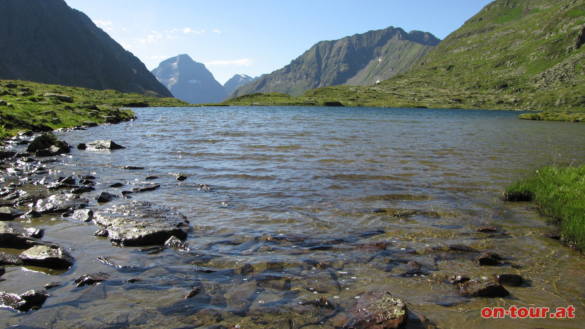 Hochgolling und Zischken beim freien NW-Blick.