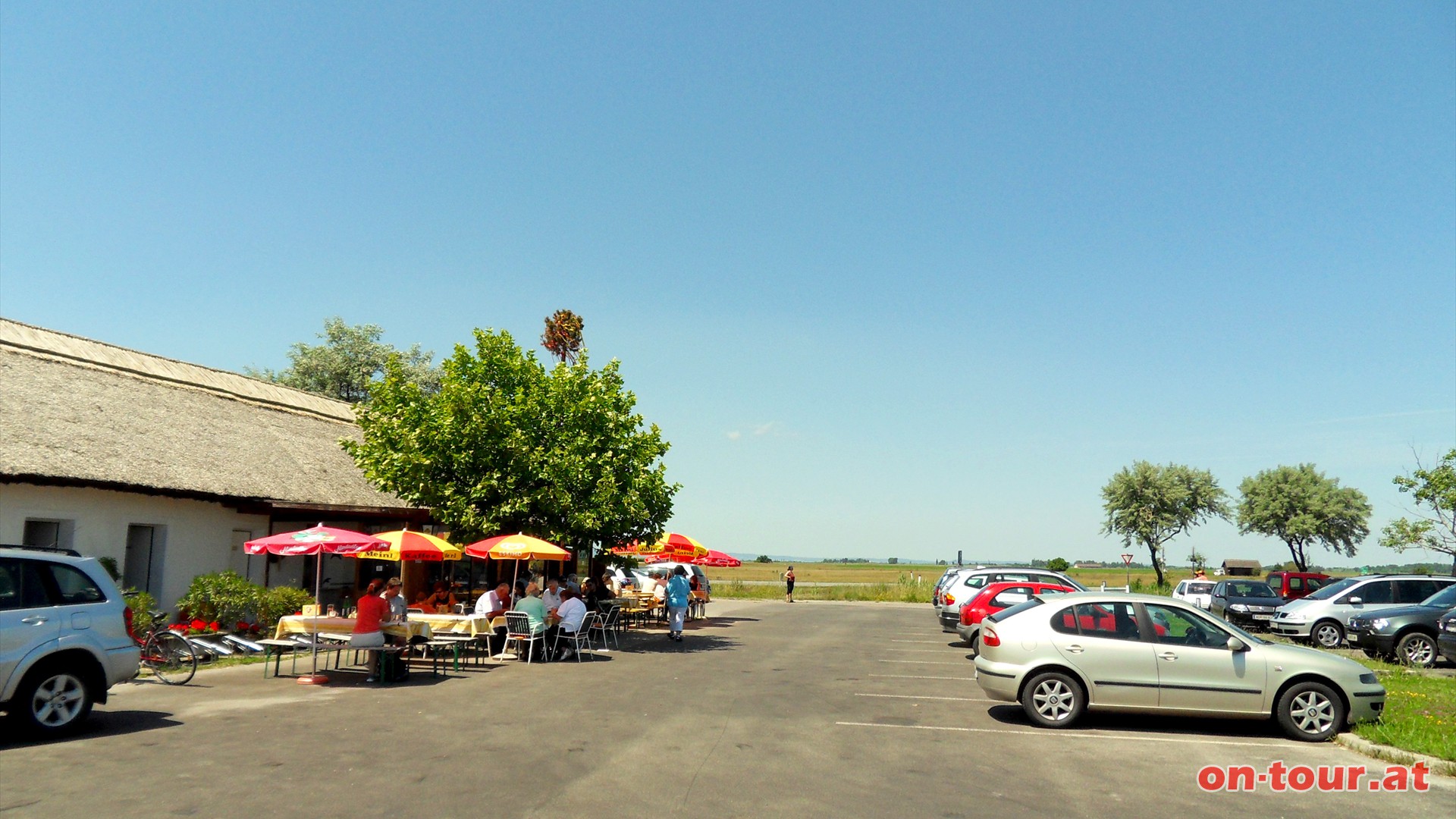 Ausgangsstation ist das Nationalpark Stberl bei Apetlon.