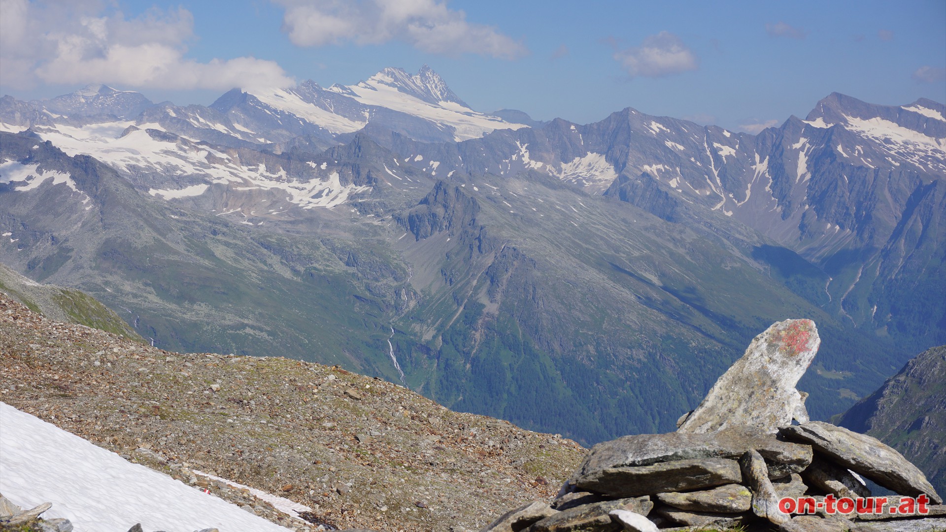 Im Sdosten der Groglockner.