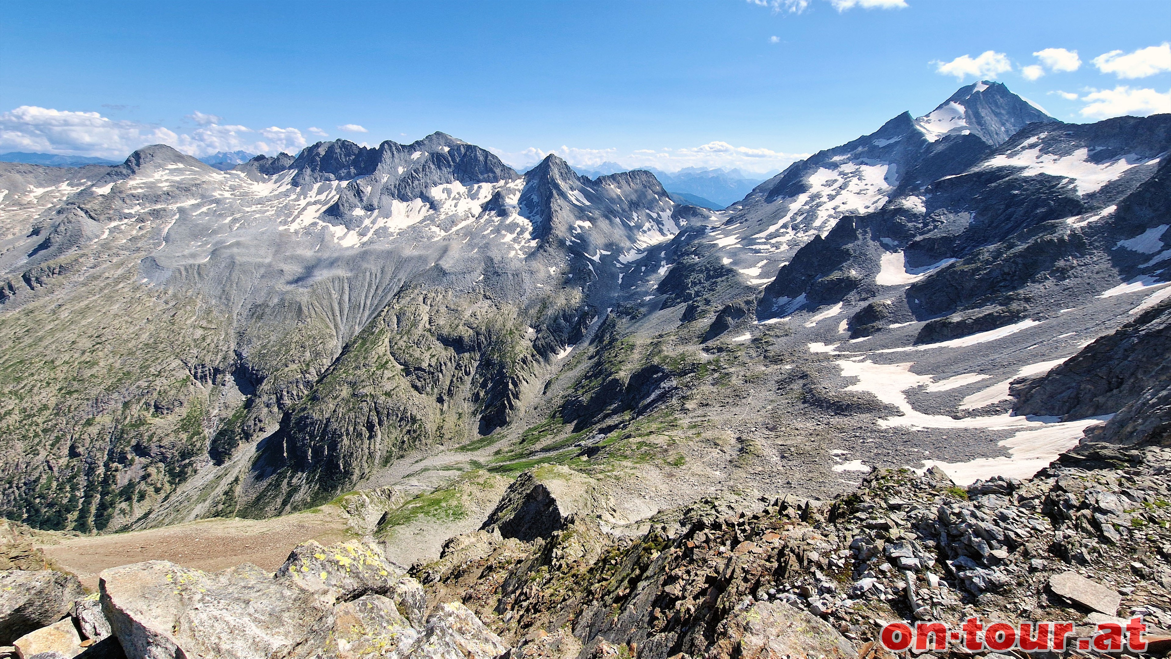 Patscher Talschluss mit Hochgall.