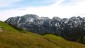 .... die hohen Gipfel des Toten Gebirges. Ganz im Norden der Schnberg (links).