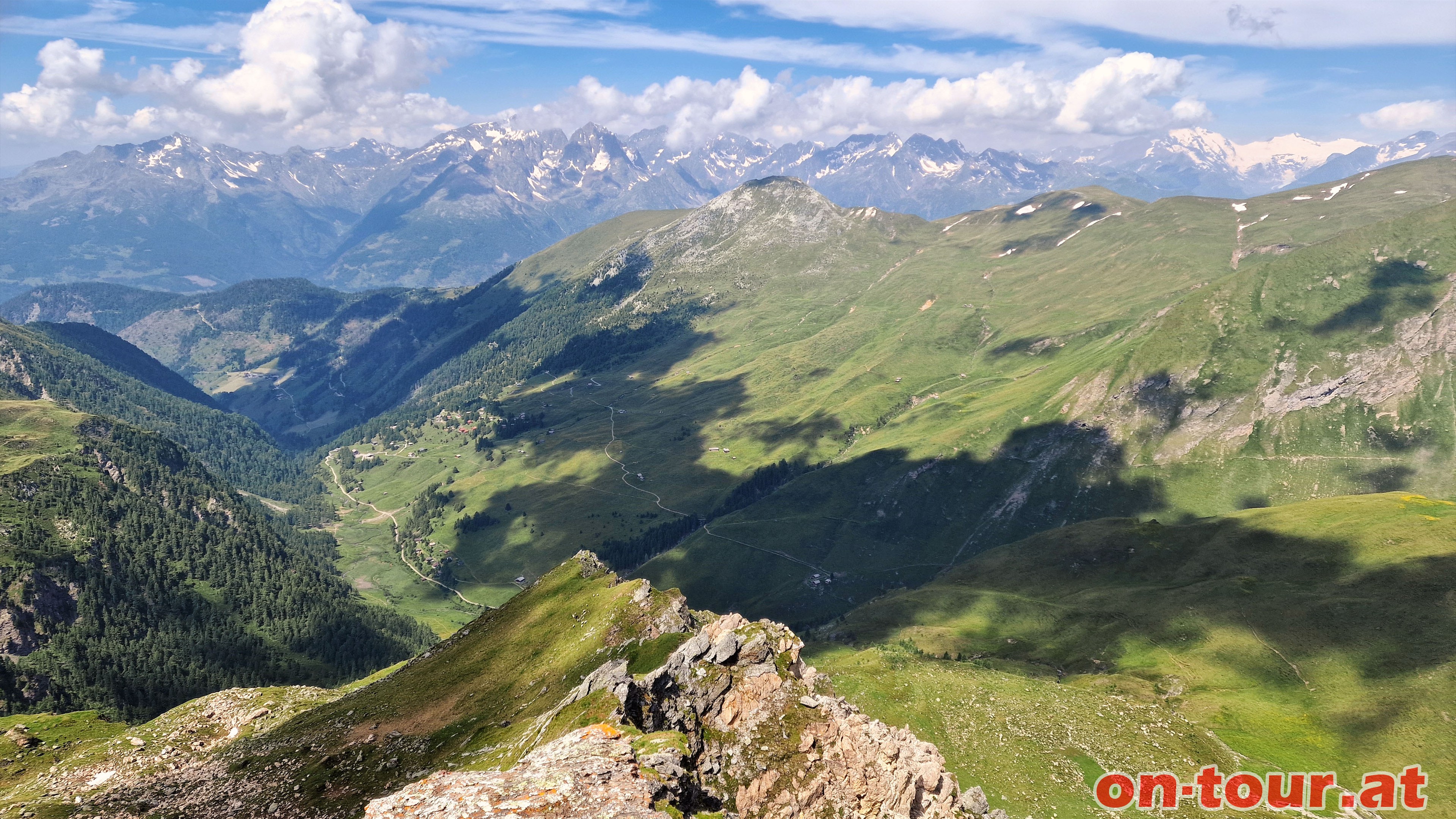 Maggernigspitz; W-Panorama mit Schobergruppe
