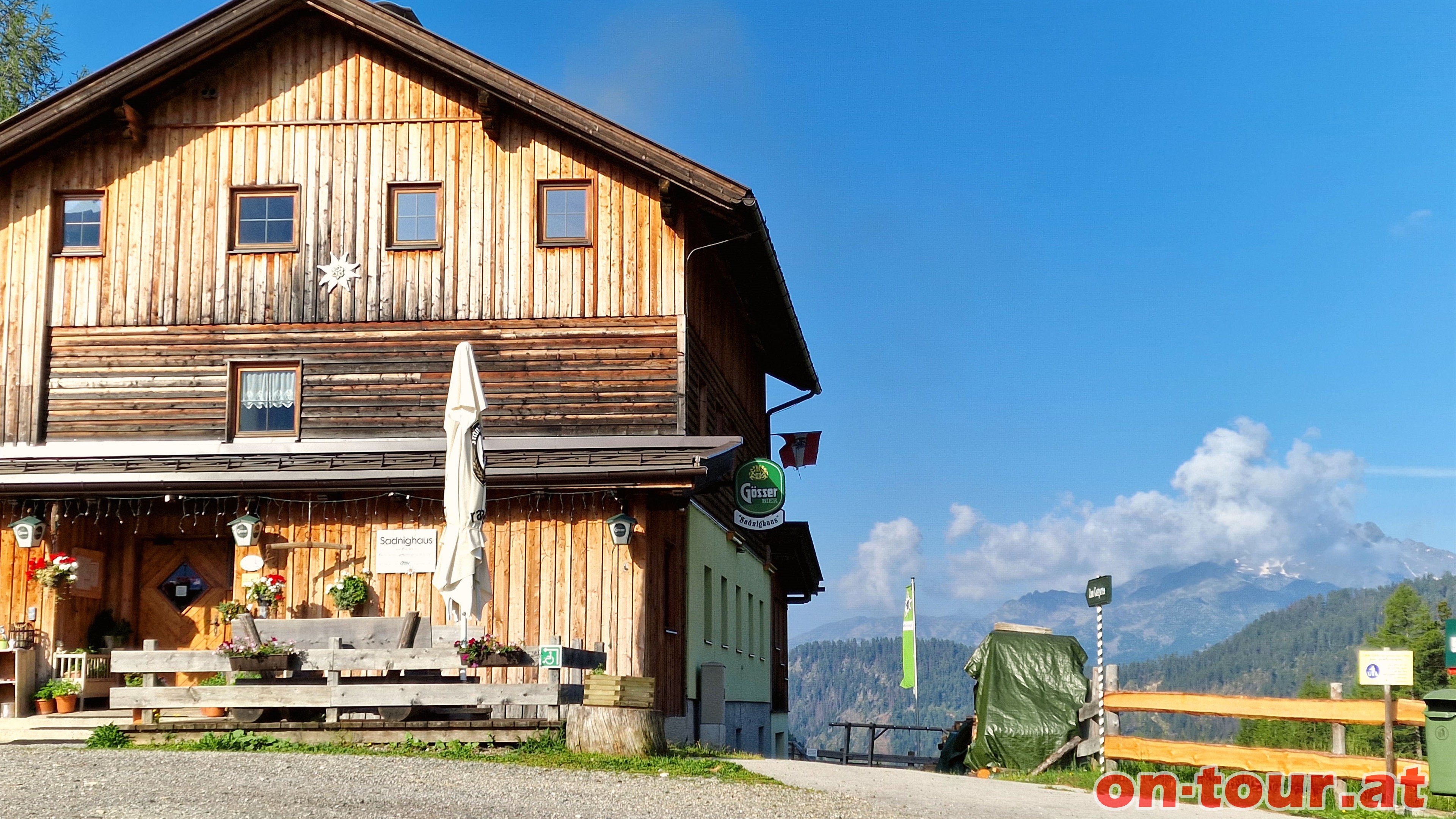 Tourstart; Sadnighaus