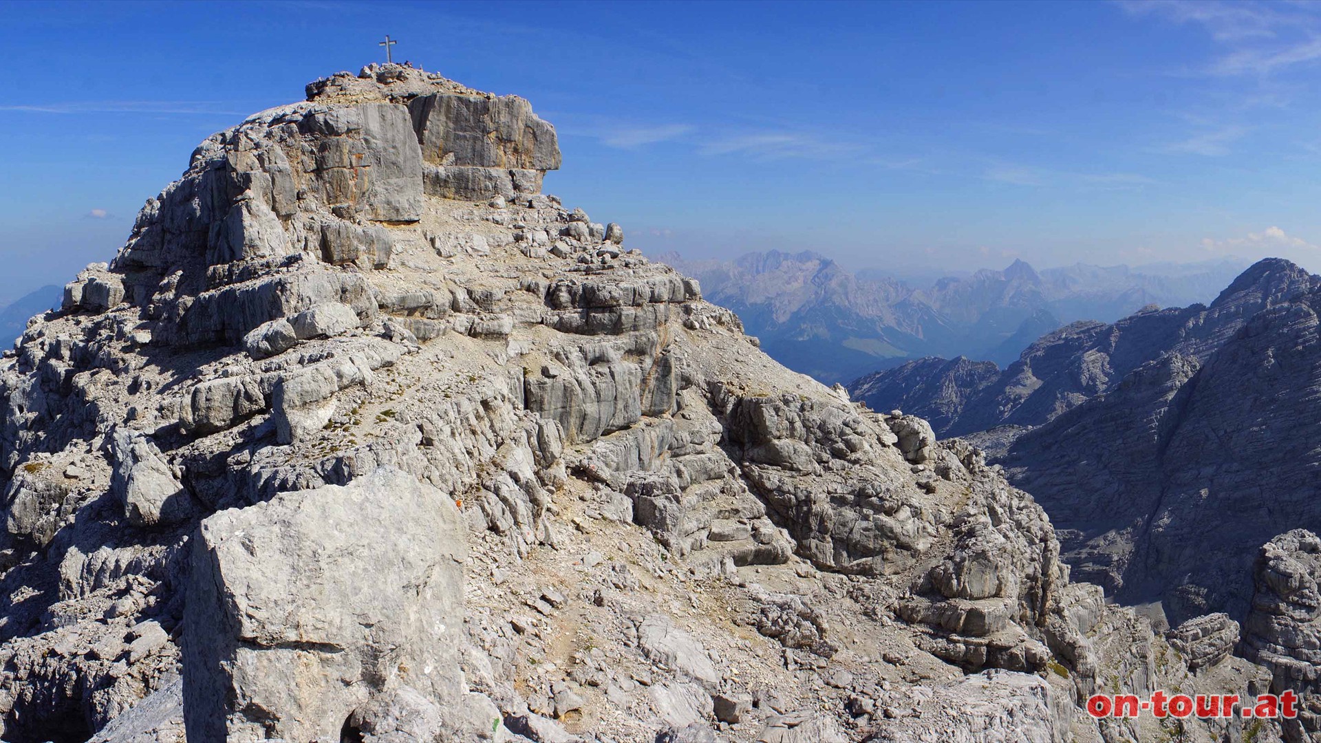 Das Mitterhorn ist die zweithchste Erhebung in den Loferer Steinbergen und hchster Punkt des Nuaracher Hhenweges.