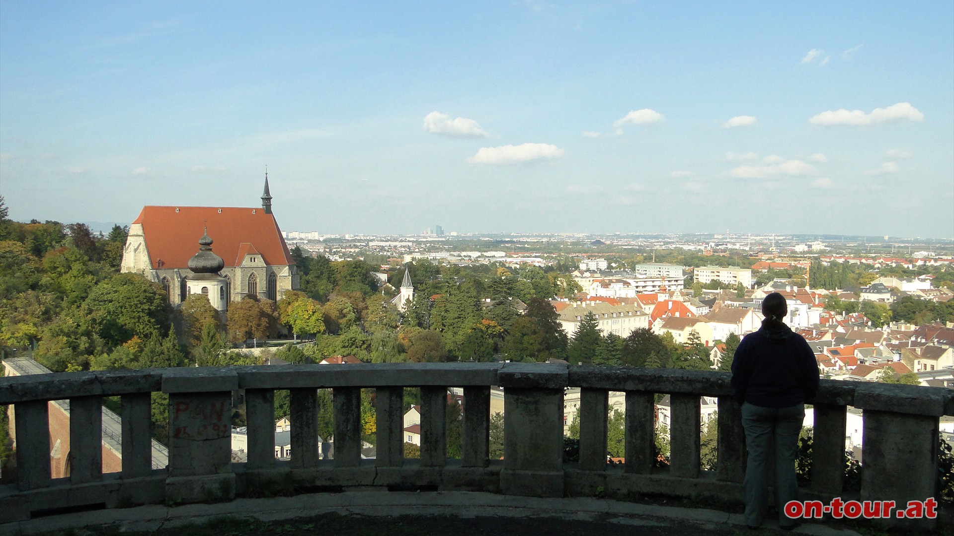 Johannes-Ruhe; wahrscheinlich der schnste Ausblick auf Mdling.