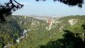 Im NO sehen wir den Frauenstein (rechts), den Schwarzen Turm (links) und dahinter Mdling und Wien.