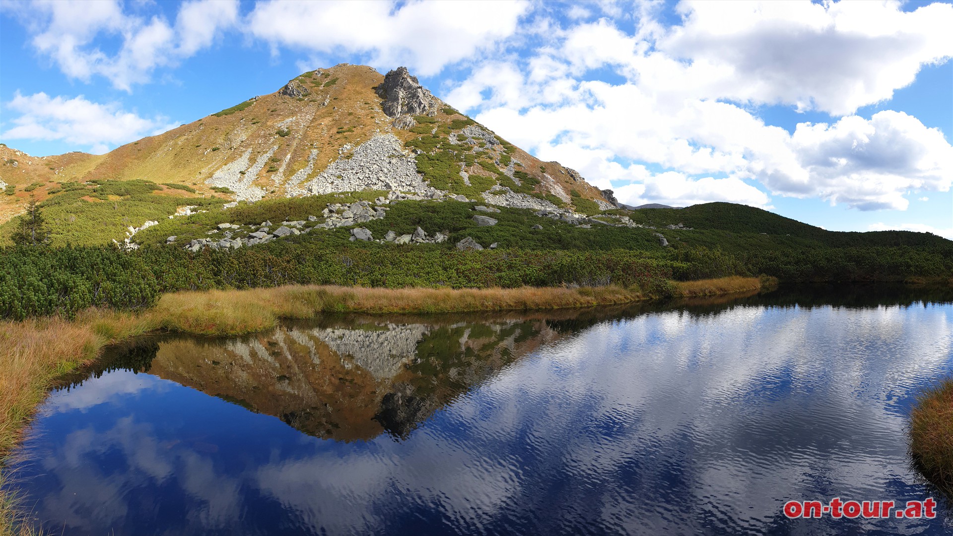 Aufstieg ber die Sdflanke zur Krugspitze.