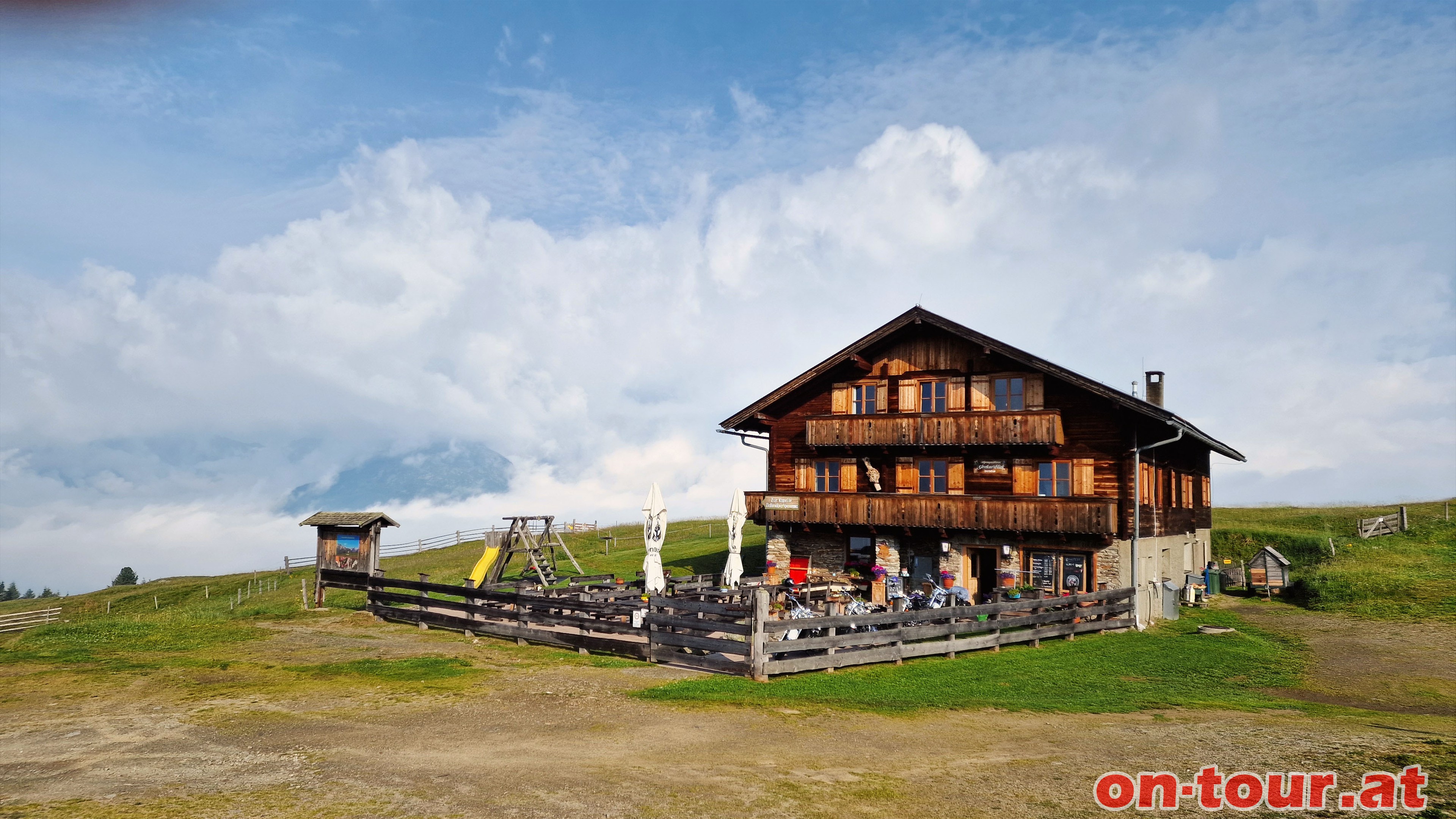 Start; Parkplatz beim Gasthaus Glocknerblick