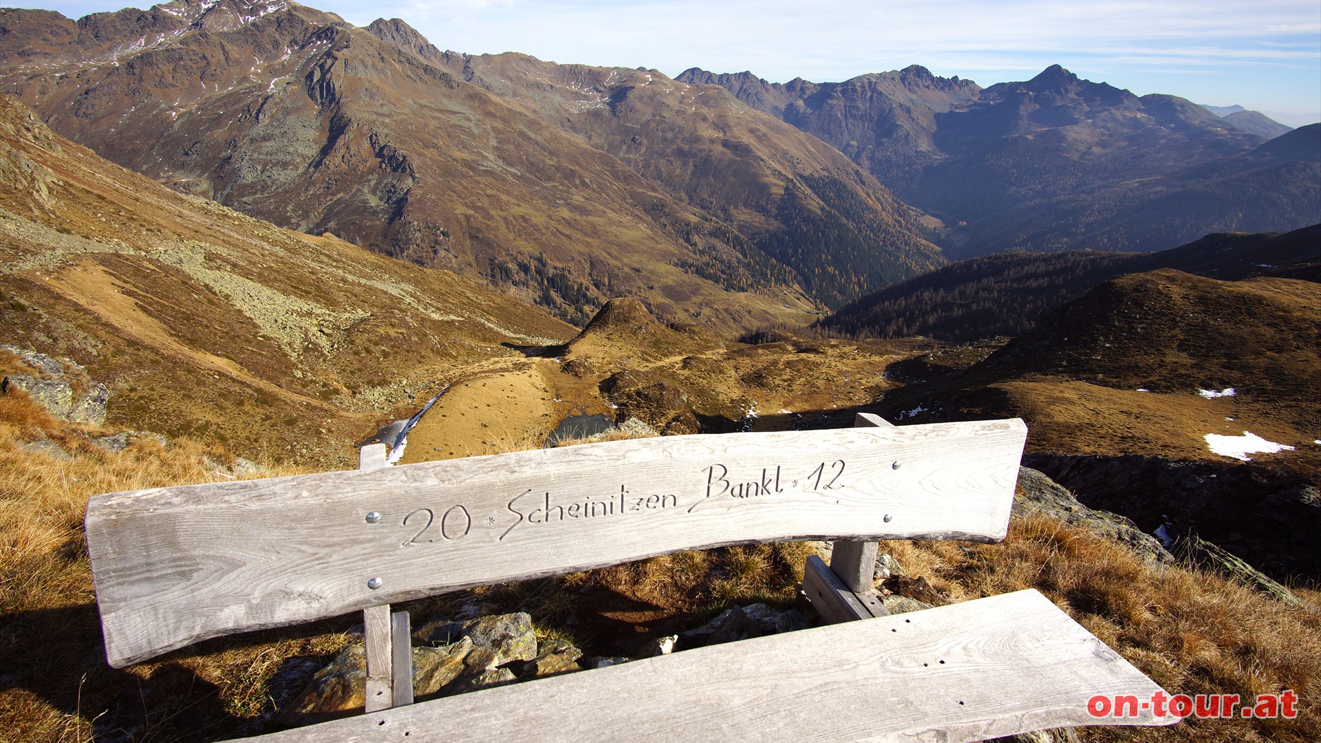 Rastplatz Panoramablick am Dachskofel.