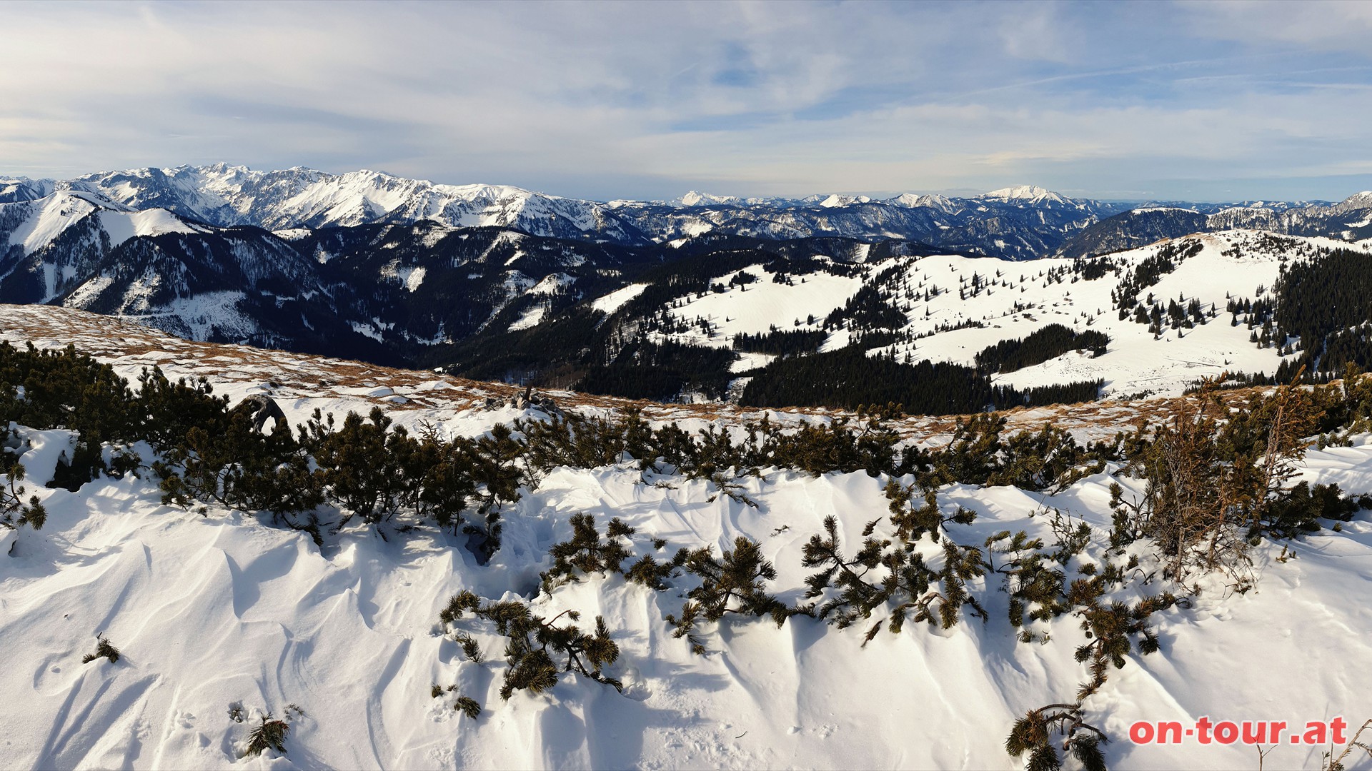 Rauschkogel; NW-Panorama