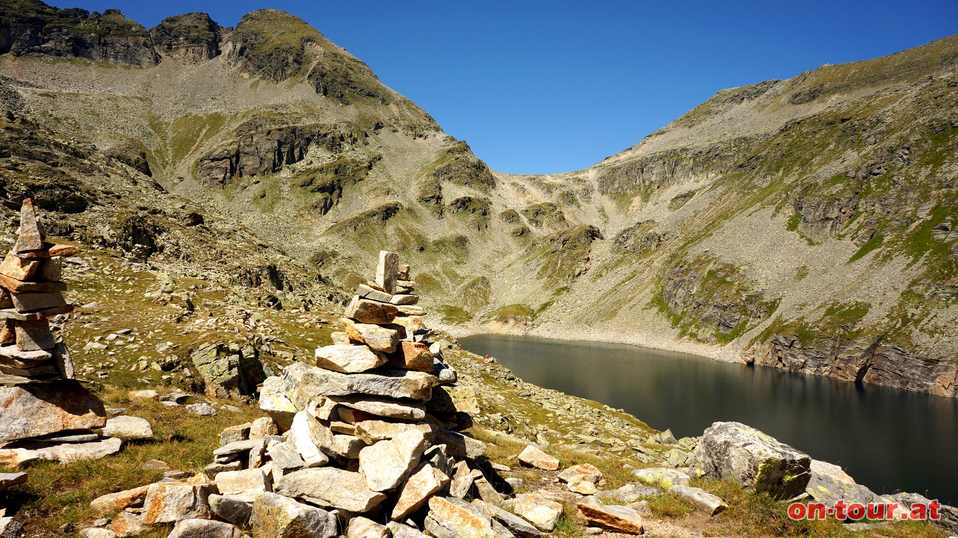 Der -Kleine Mhldorfer See- (der obere Stausee). Im Hintergrund bereits das Riekentrl.