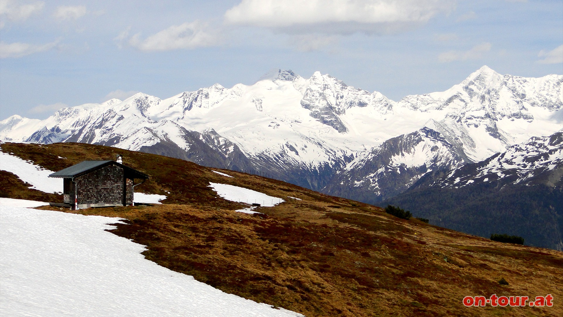 Zurck zum Trunajoch und Lichtsee - dort rechts (S) zur Kastnerbergalm.