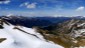 Im Norden das Karwendel Gebirge und die Tuxer Alpen.