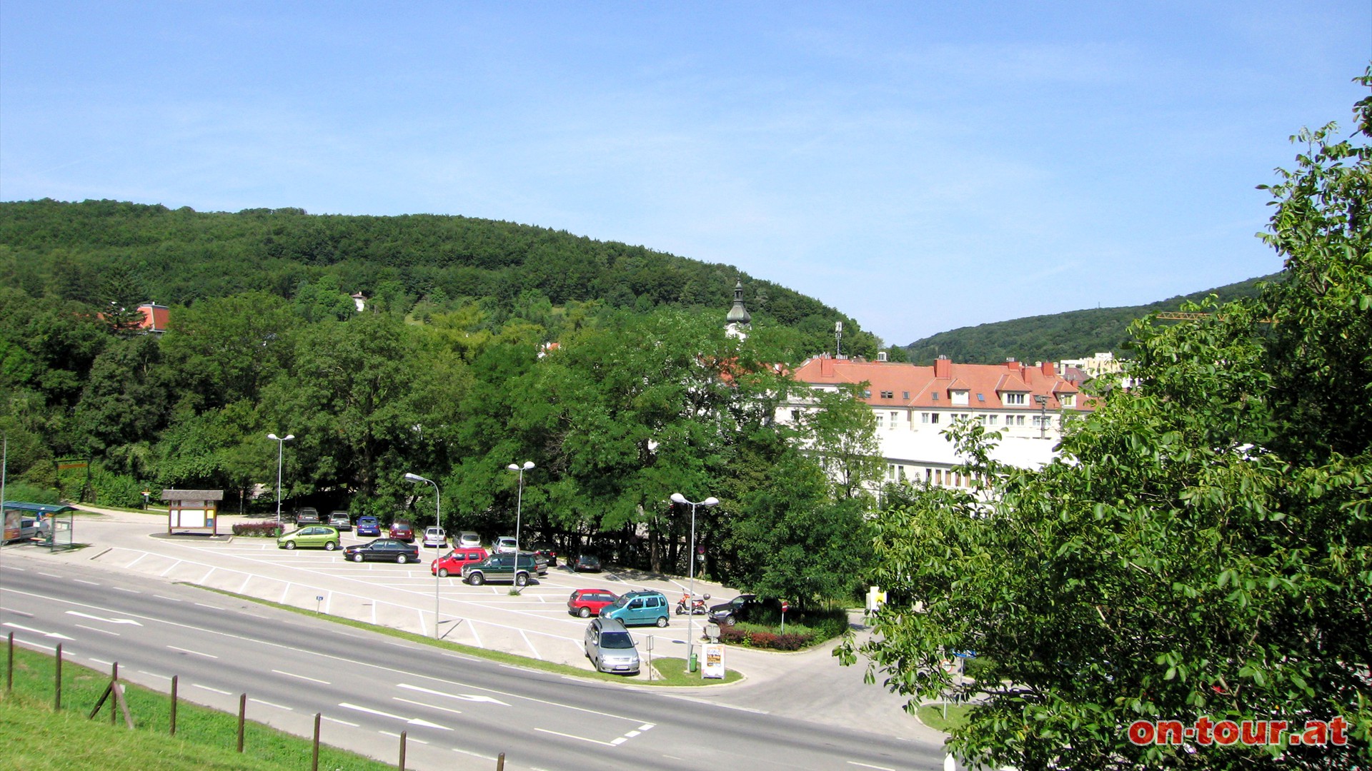 Ausgangspunkt ist der P & R-Parkplatz in Purkersdorf.
