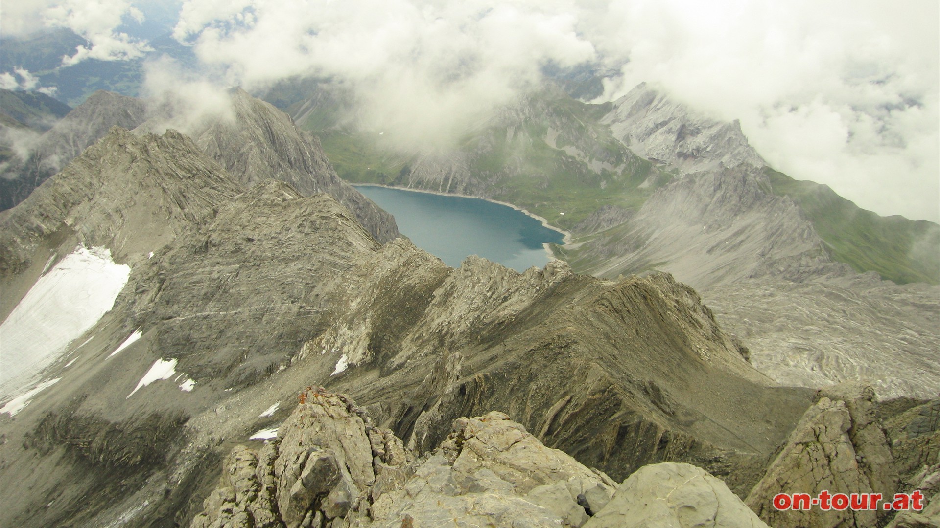 Schesaplana O-Panorama mit Lnersee.