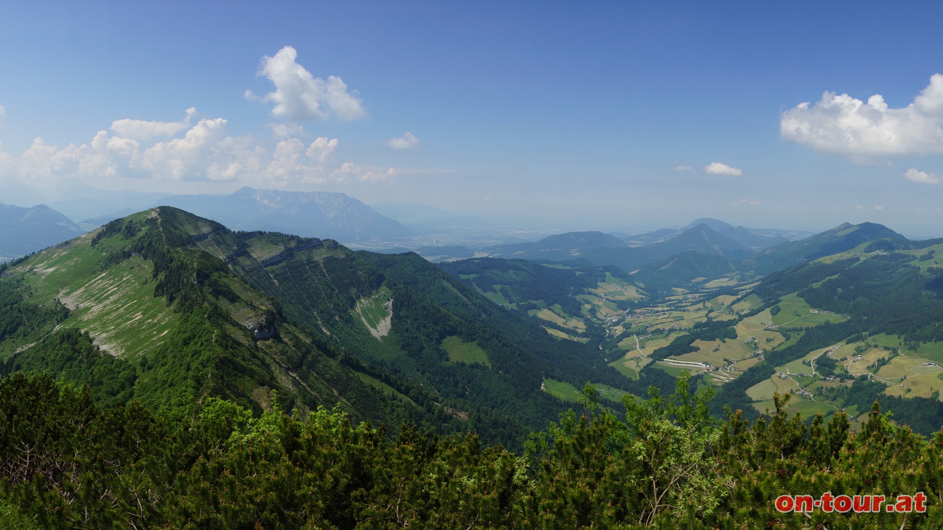 Schmittenstein; 1.695 m; Blick Richtung NW.