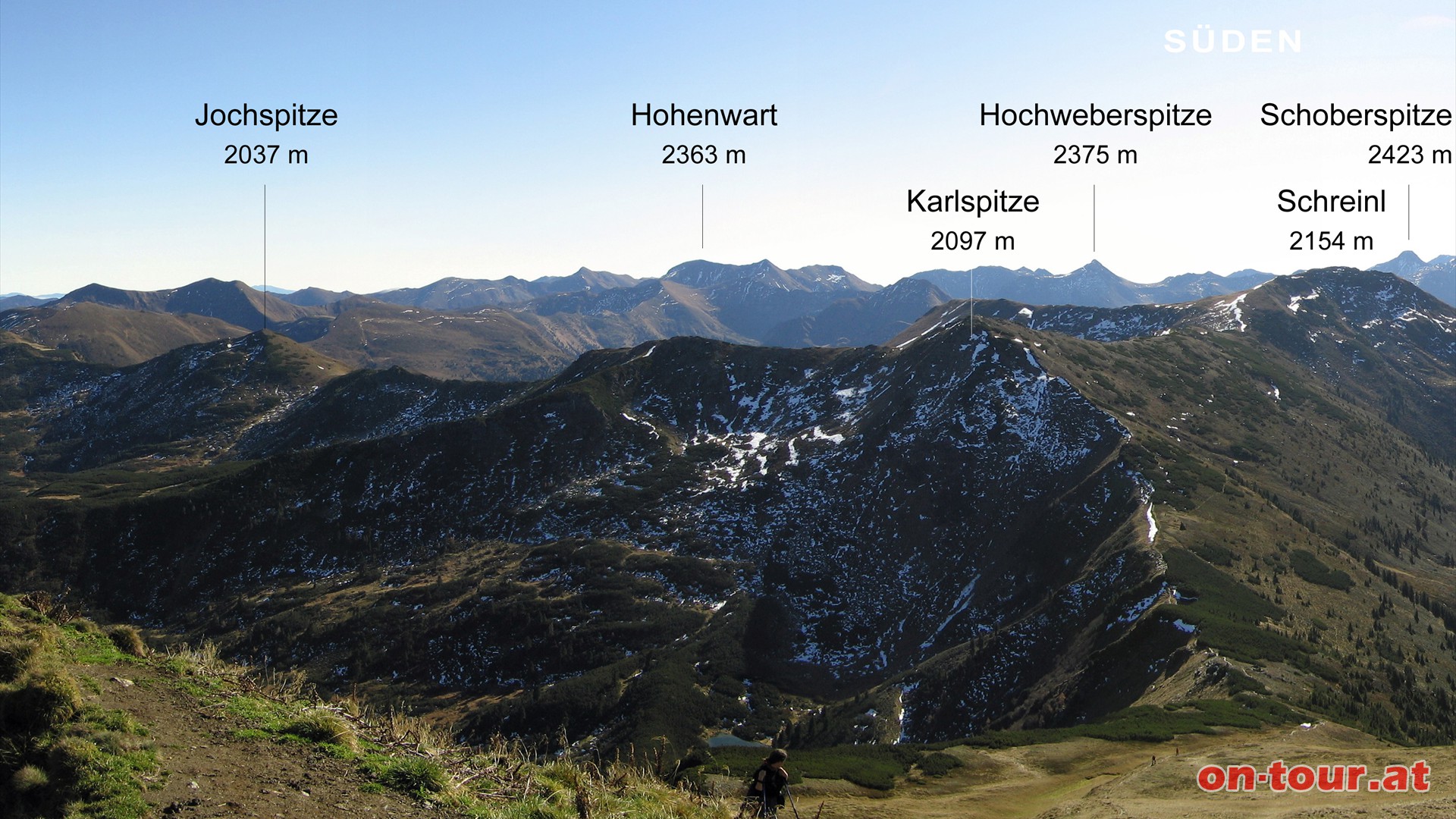 Schoberspitze S-Panorama