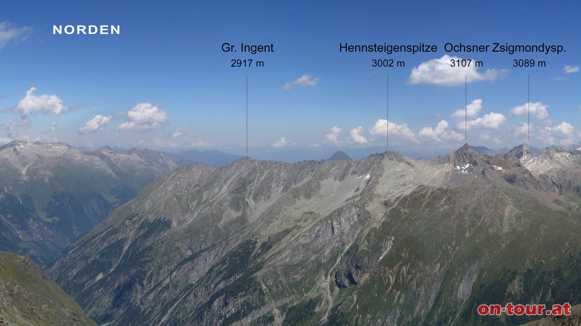 Schnbichlerhorn Nord-Panorama