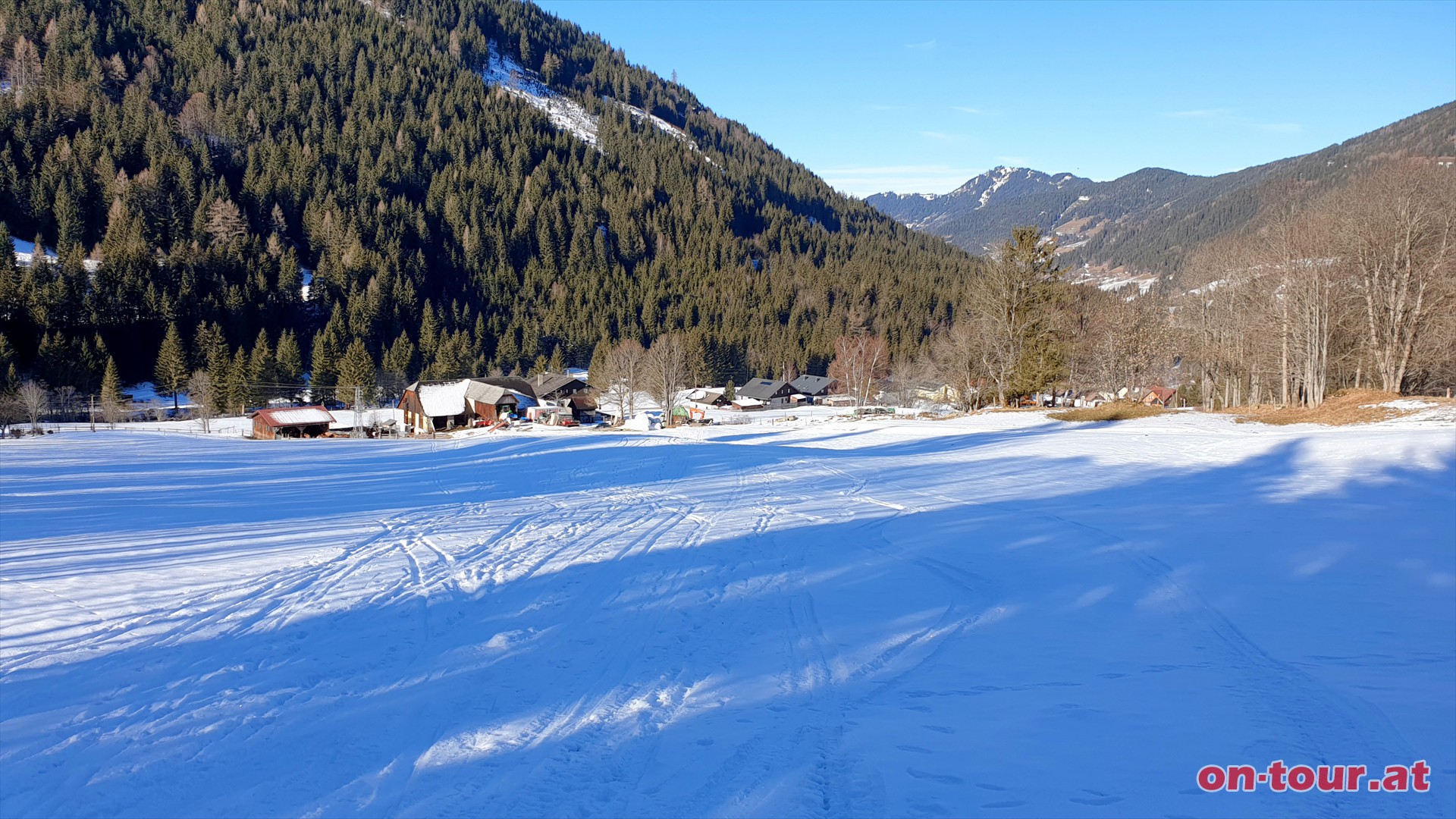 Start; Gullingtal, kurz nach Oppenberg.