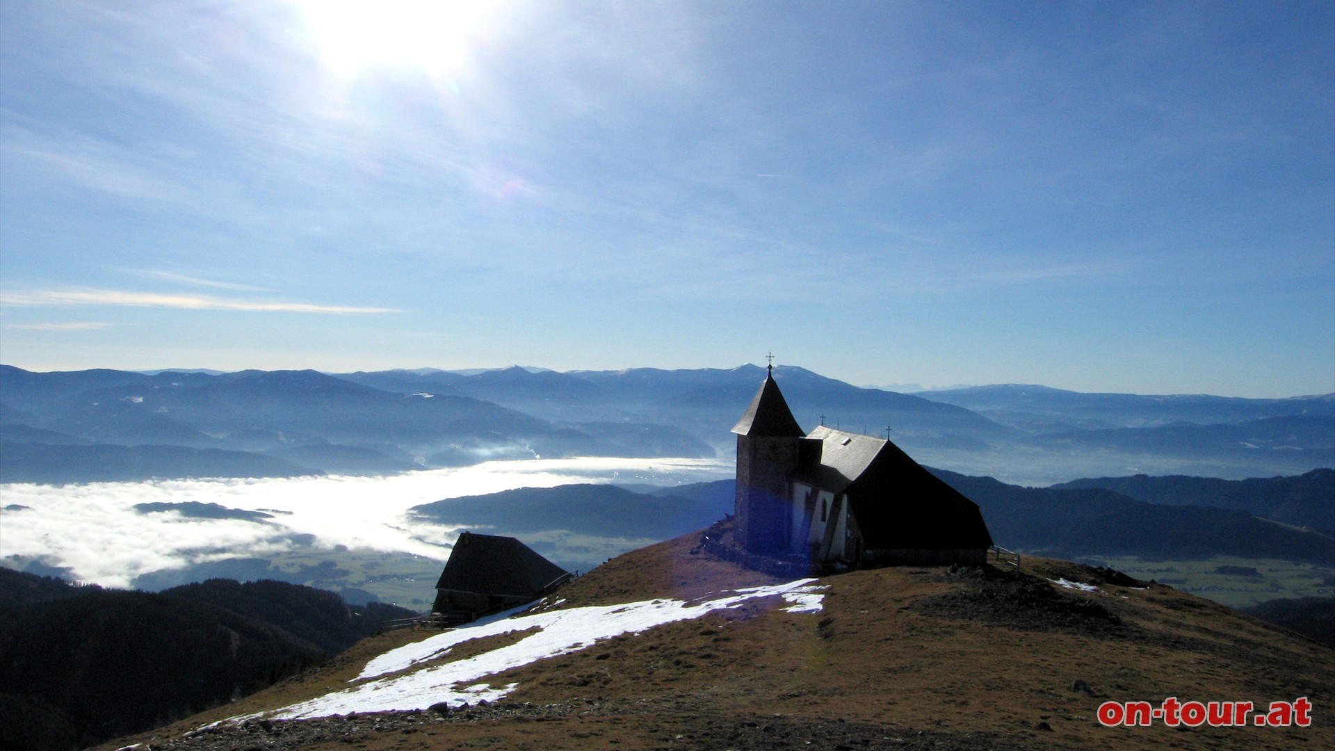 Groartige Aussicht nach Sden.