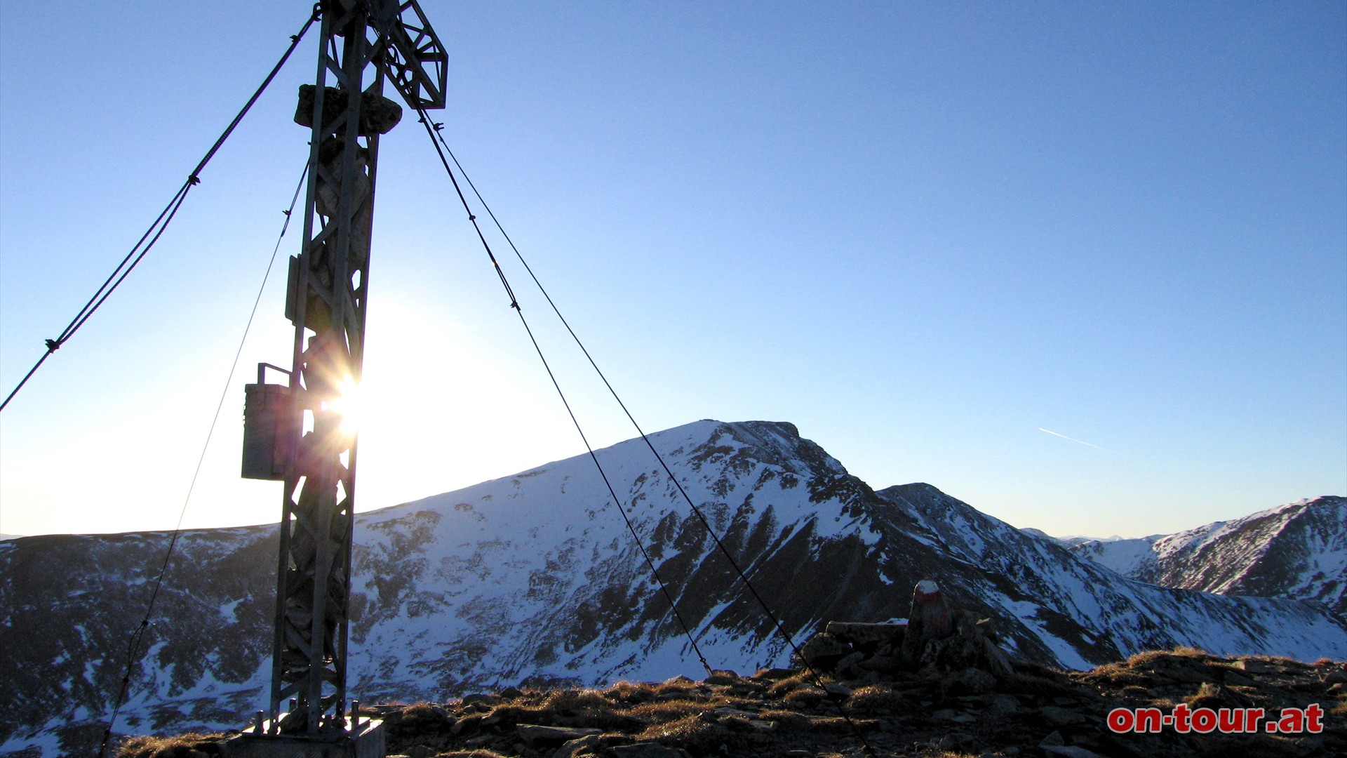 Letzter Rckblick zum Seckauer Zinken.