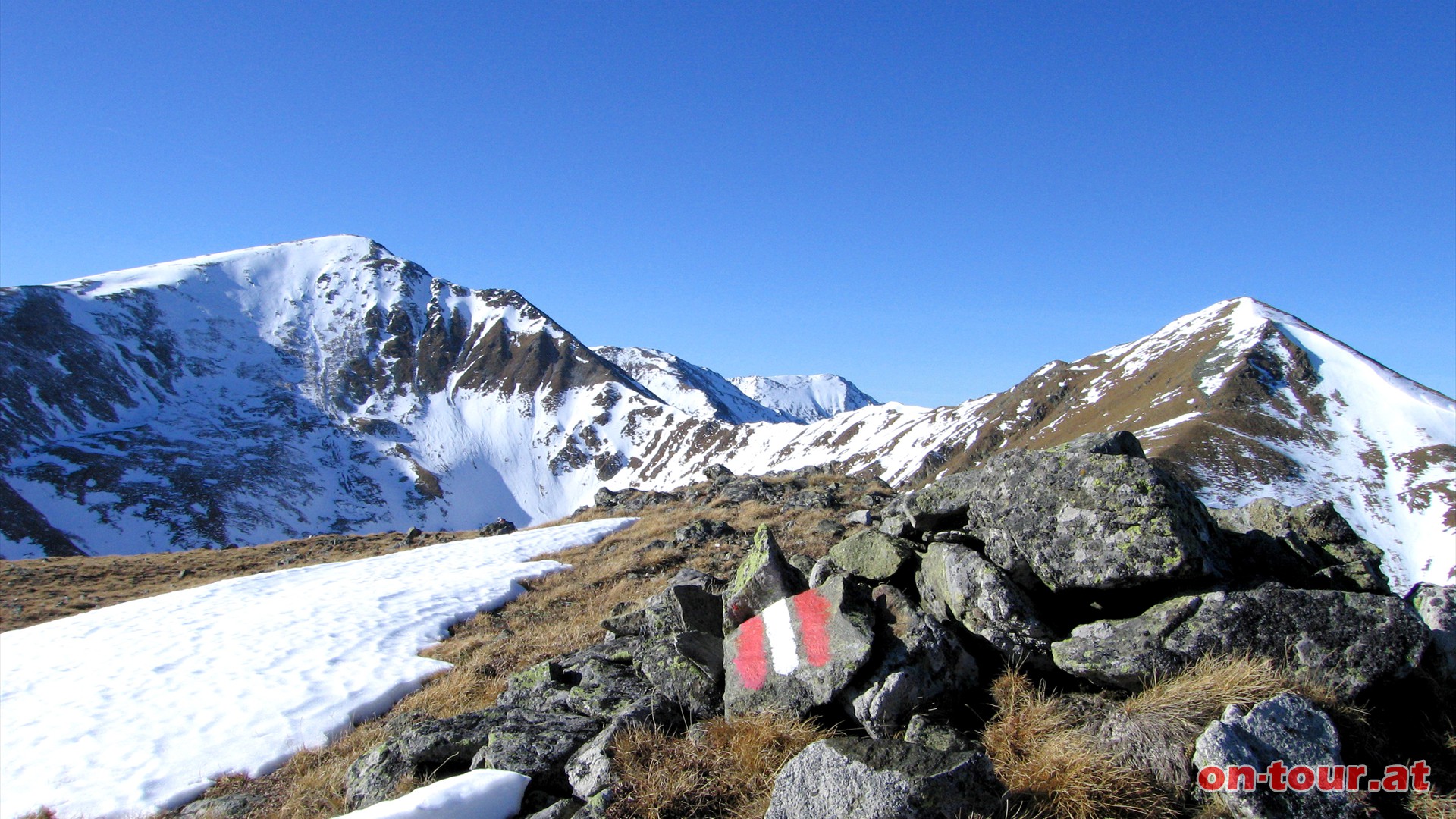 Von der Schwaigerhhe weiter zum Hmmerkogel (rechts).