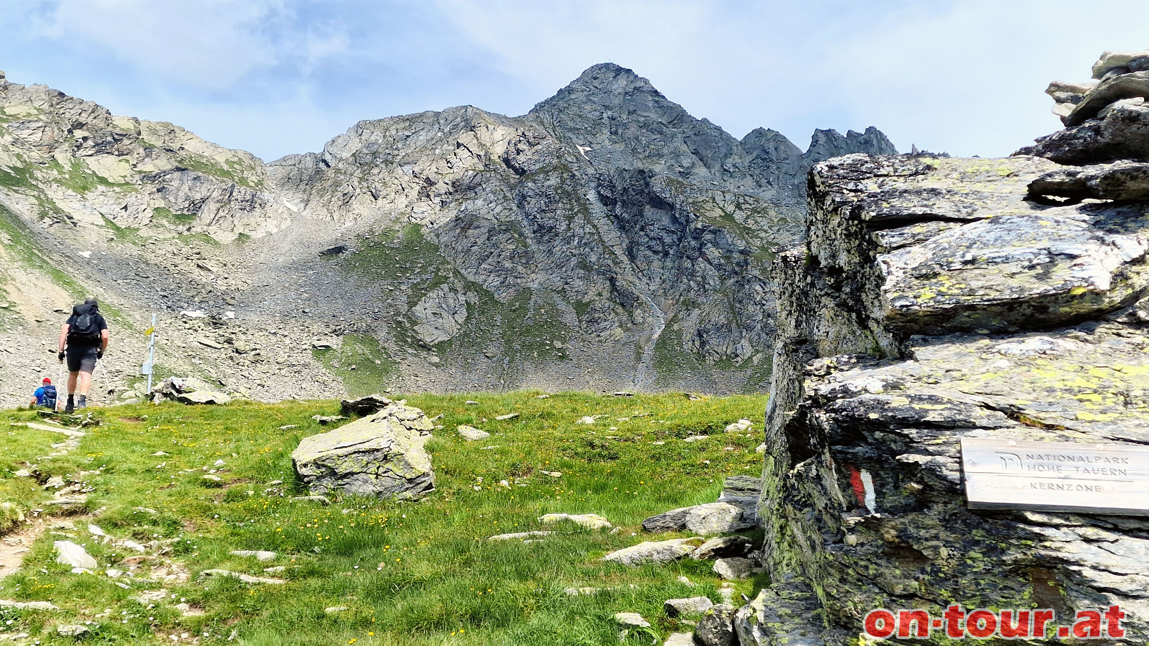 Im Norden die Seespitze.