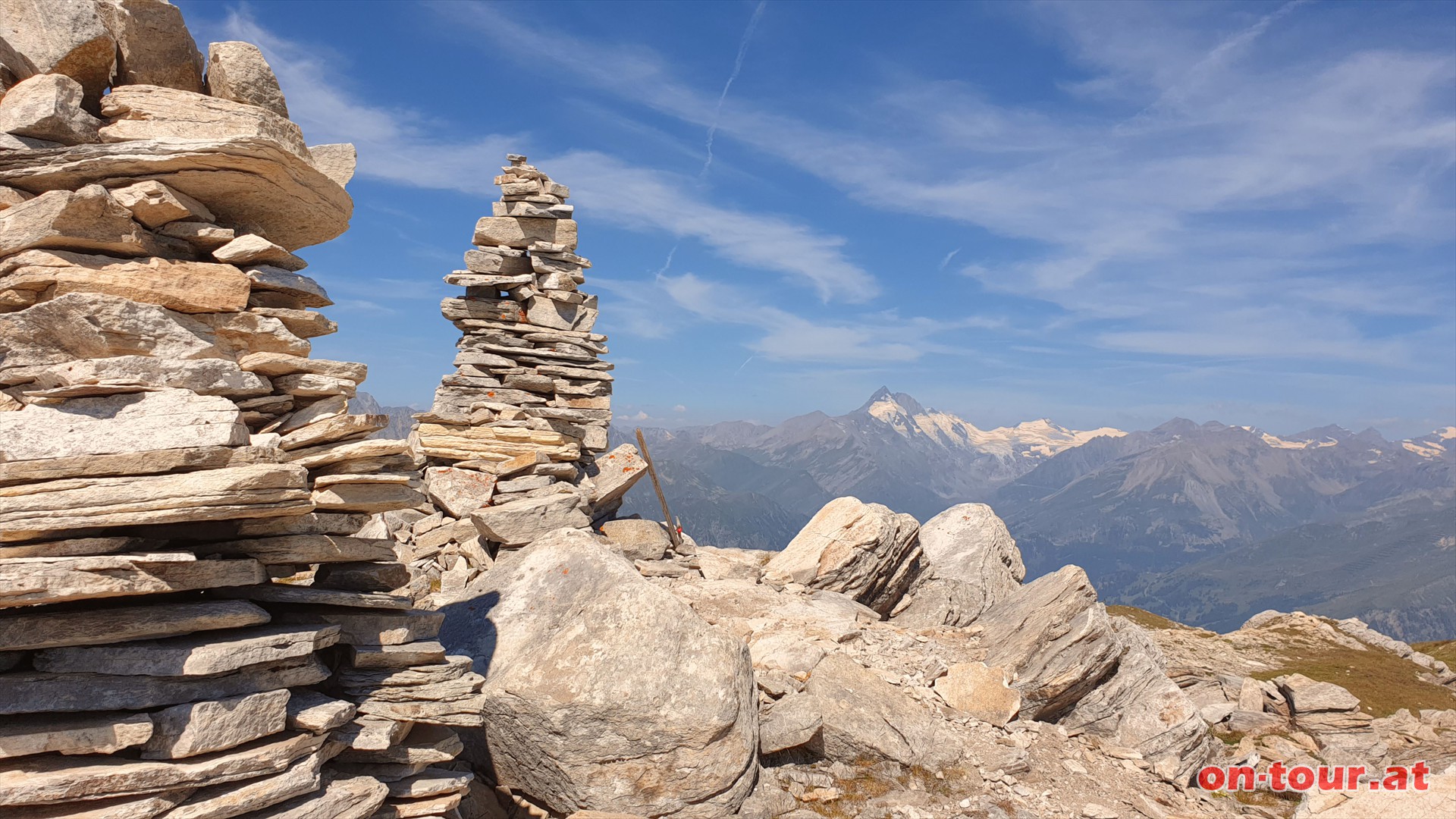 Stanziwurten mit Glocknerblick.