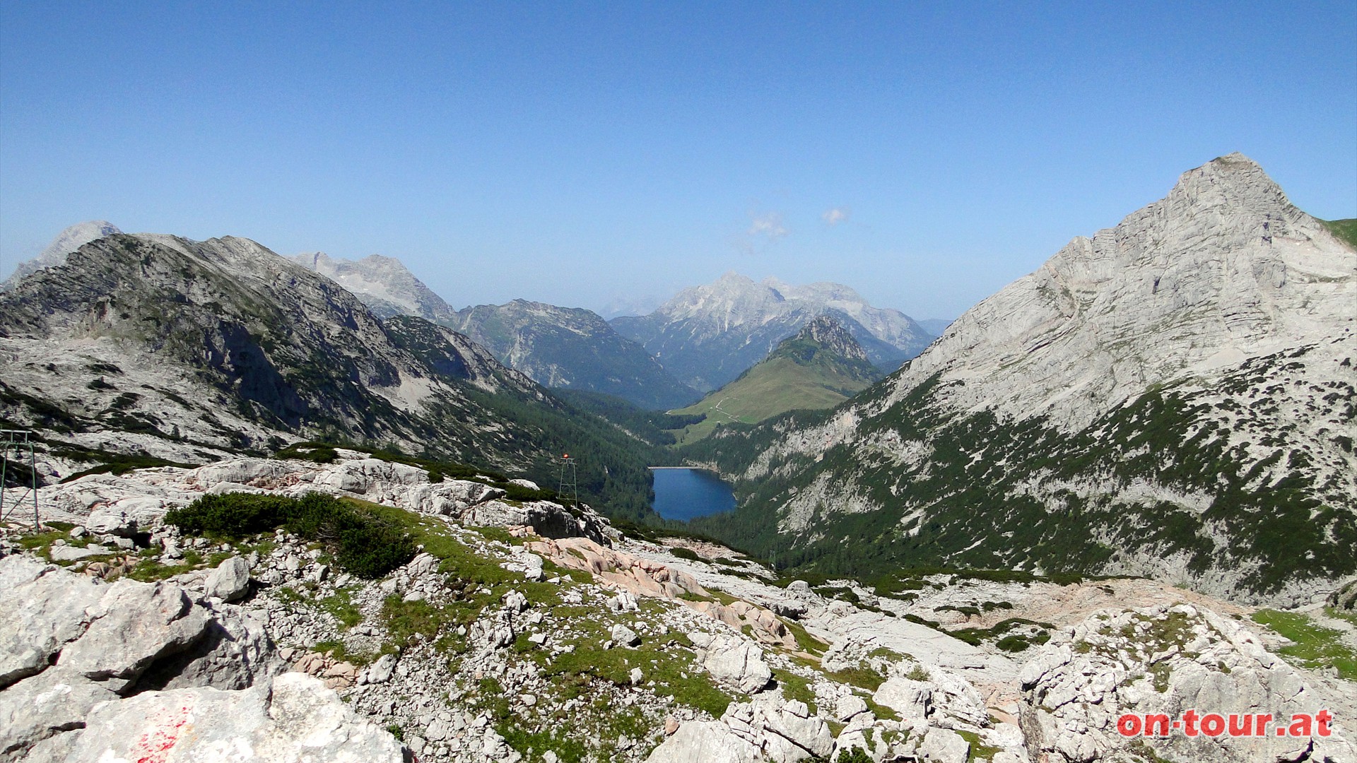 Abstieg wie Aufstieg; Hinunter ins Diebachtal und zurck zum Ausgangspunkt.