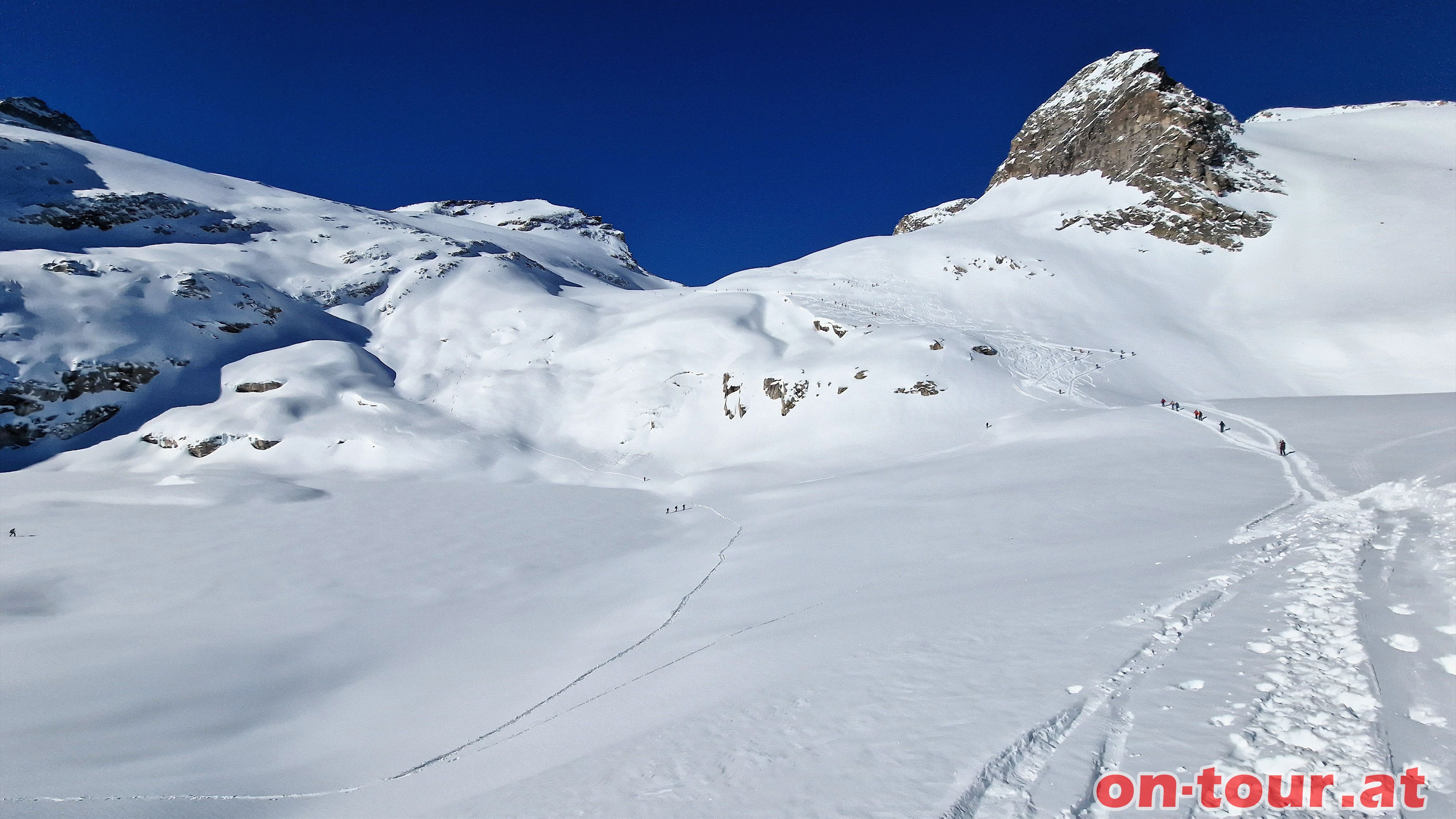 Stubacher Sonnblick links und Hohe Frleg rechts.