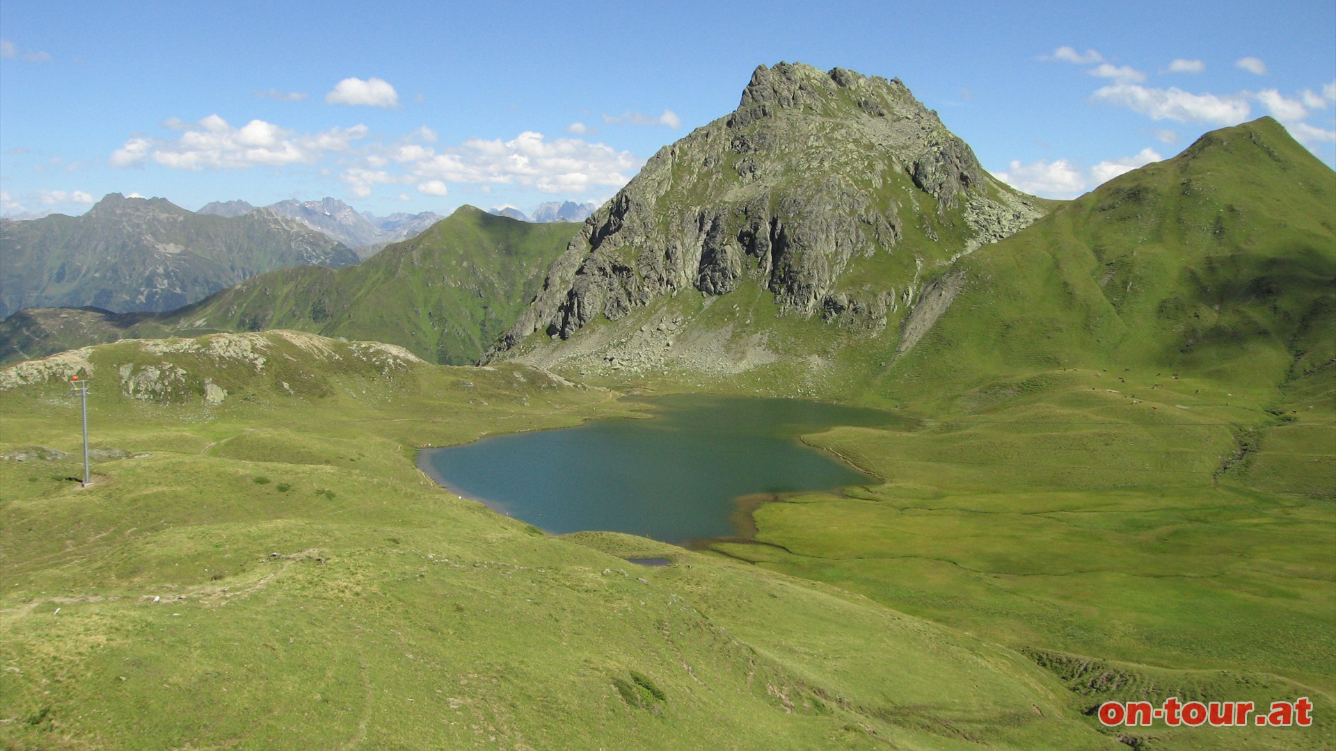 Herrliches Panorama Richtung Nordosten von der Tilisunahtte aus.