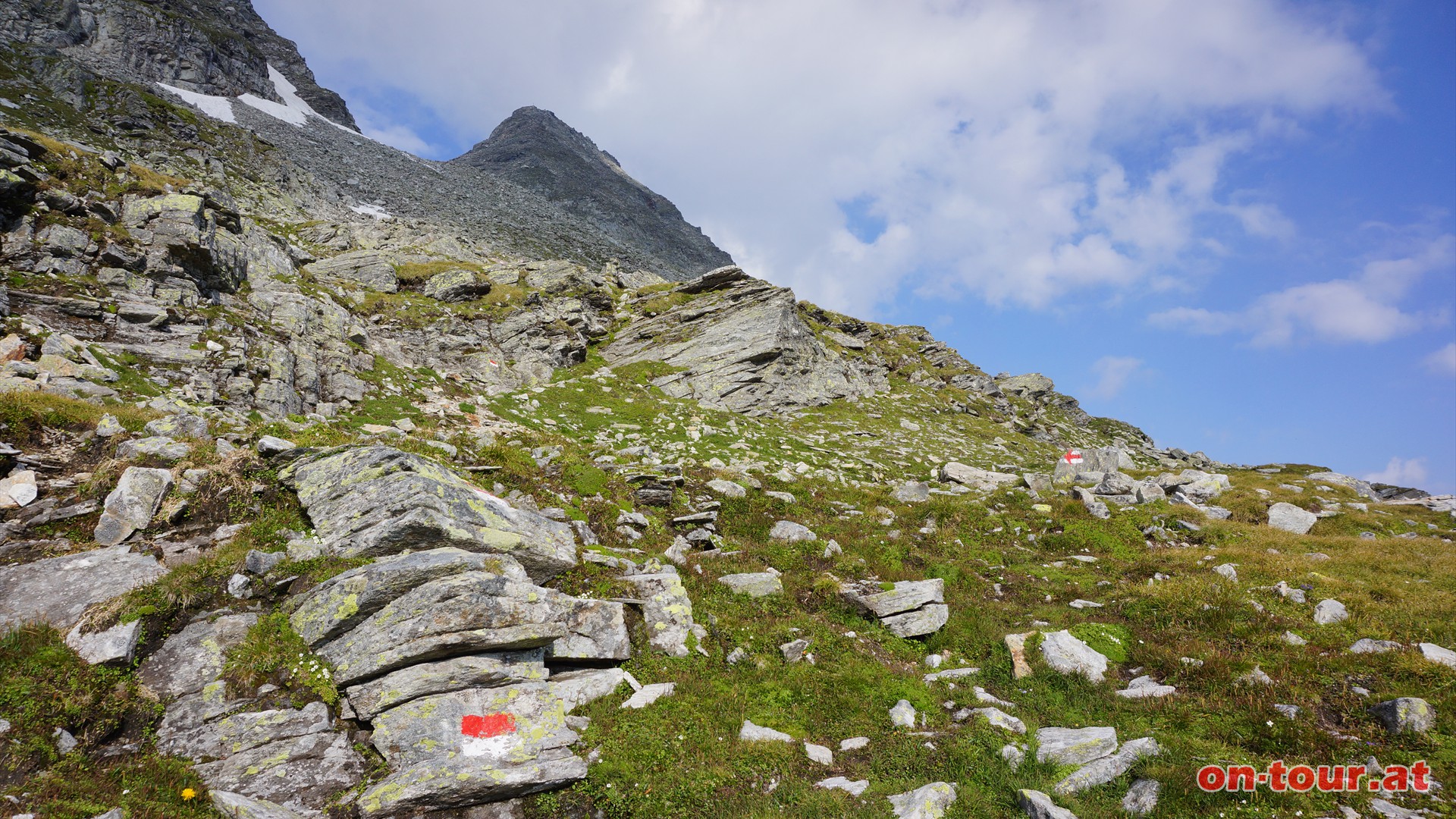 Aufstieg zum Tauernkogel.