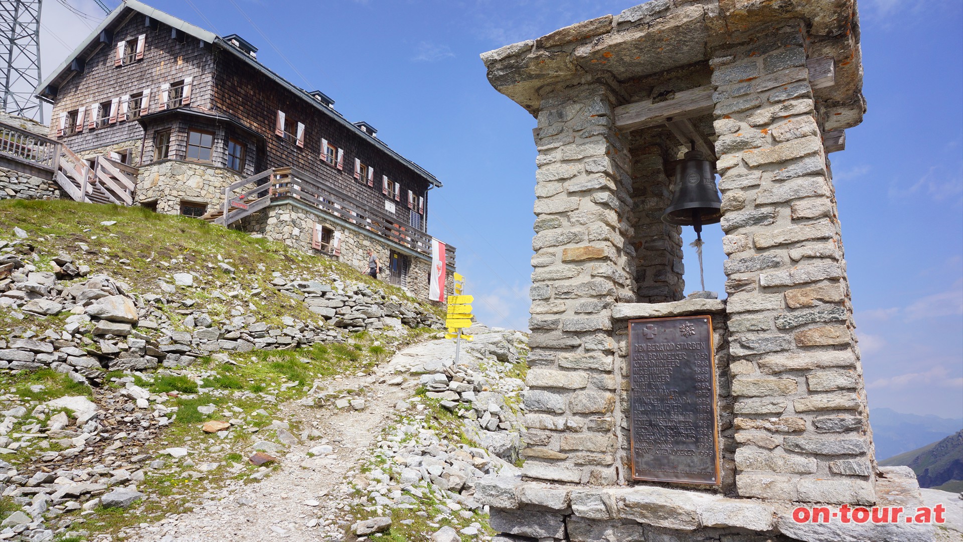 St. Pltener Htte am Felber Tauern.